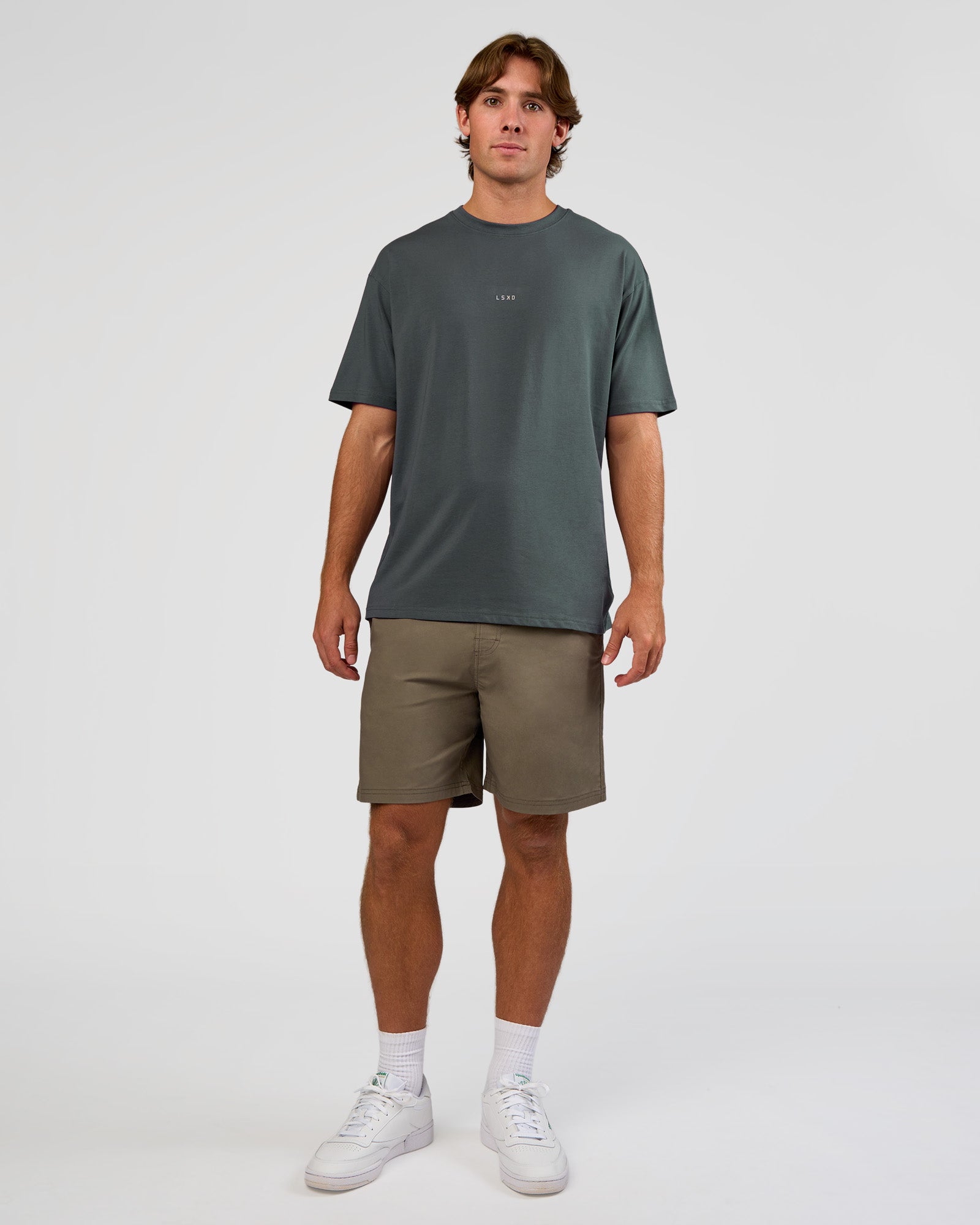 LSKD BASE FLXCOTTON TEE OVERSIZED - DARK SLATE - image 5