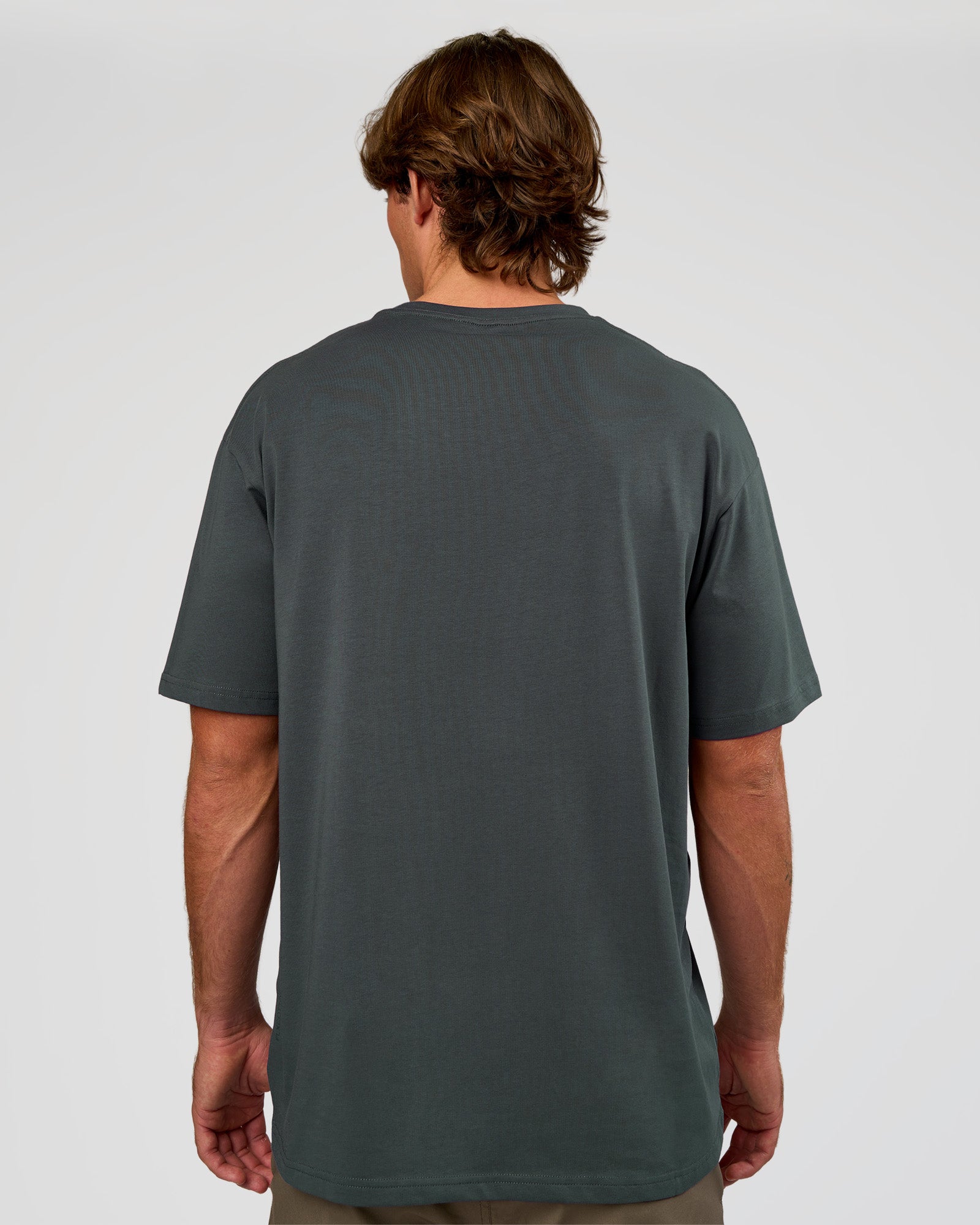 LSKD BASE FLXCOTTON TEE OVERSIZED - DARK SLATE - image 3