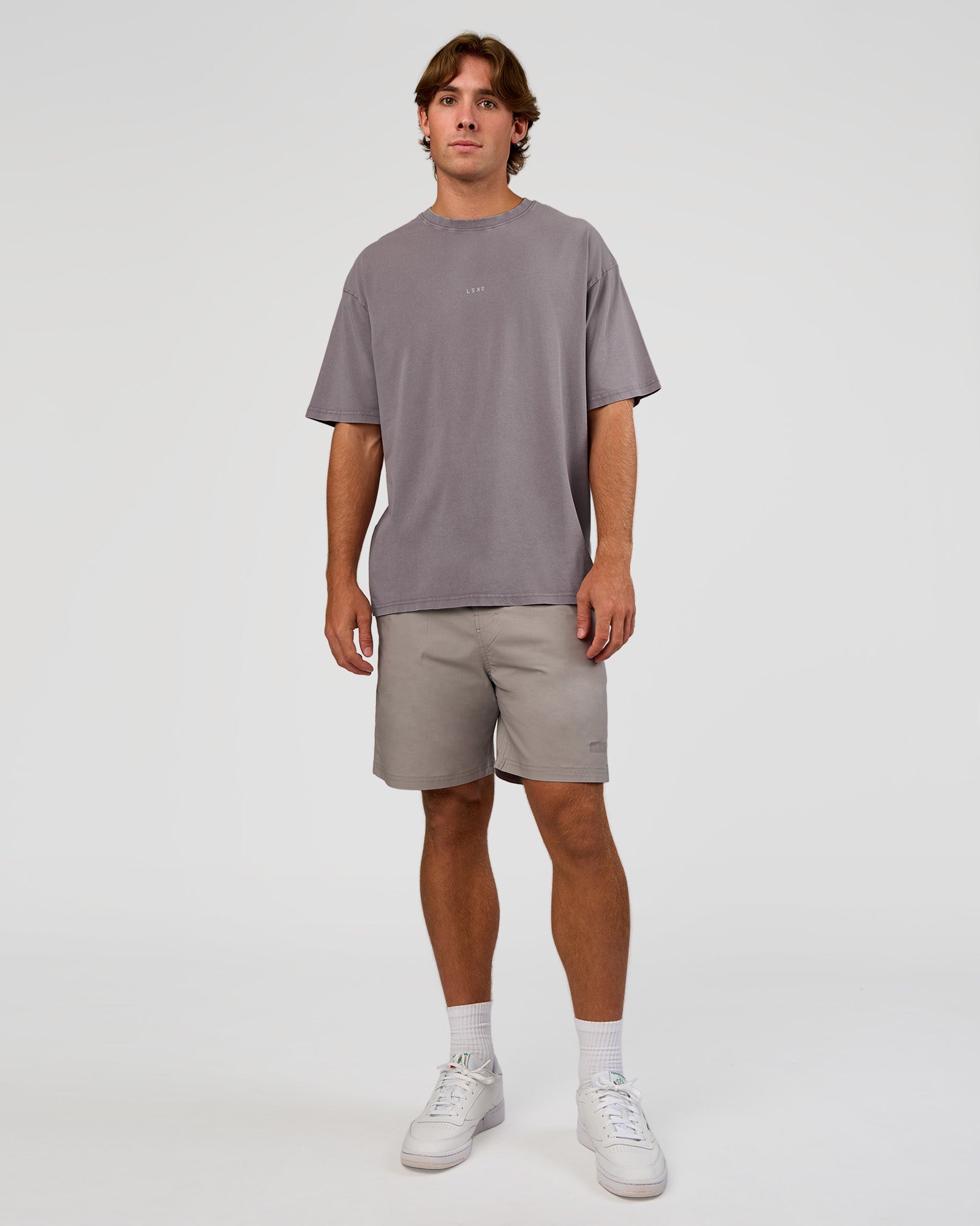 LSKD BASE FLXCOTTON TEE OVERSIZED - DUSKSTONE WASHED - image 9