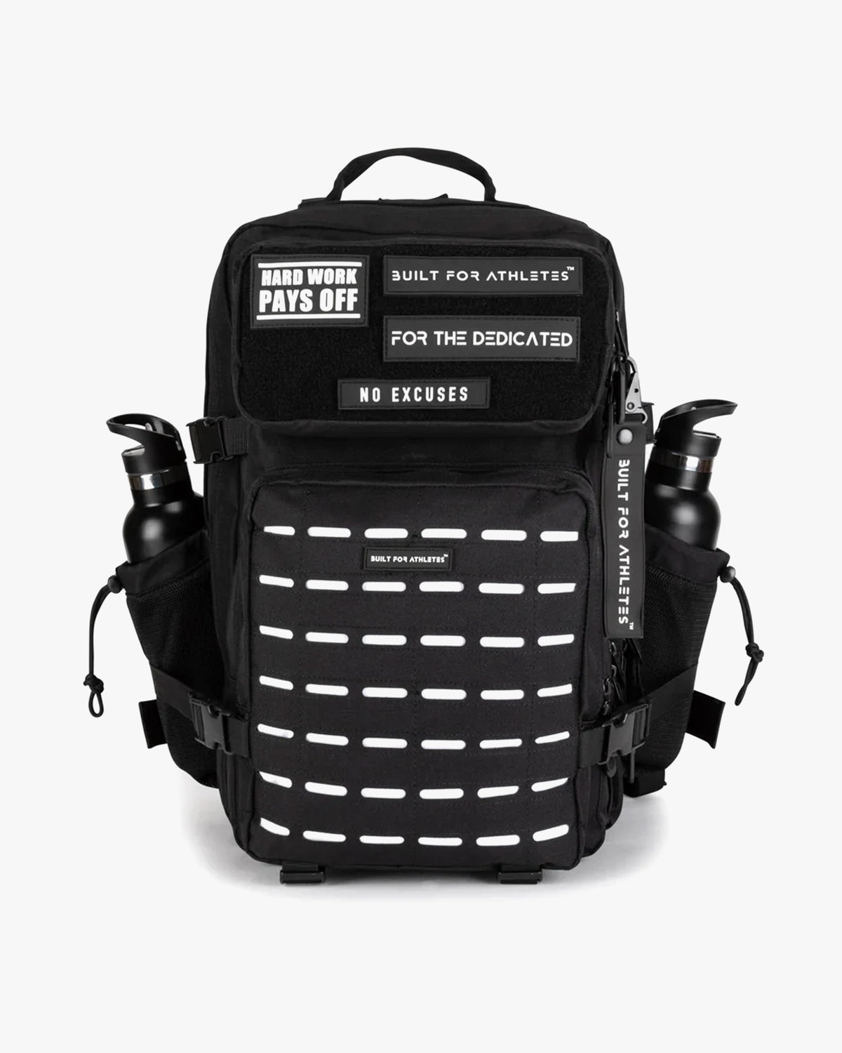 LARGE GYM BACKPACK BUILT FOR ATHLETES MONO CHROME