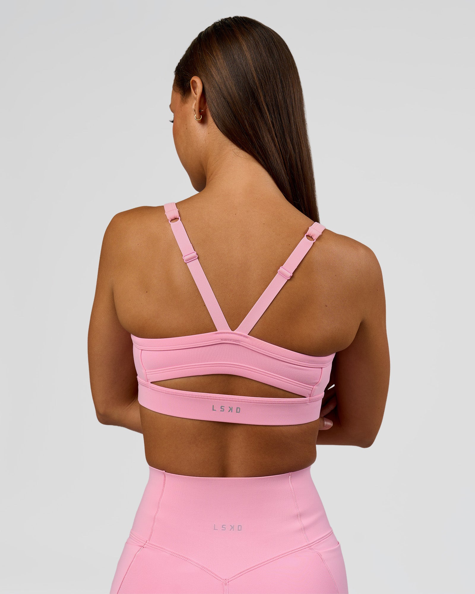 LSKD MOMENTUM SPORTS BRA - PINK ROSE - image 2