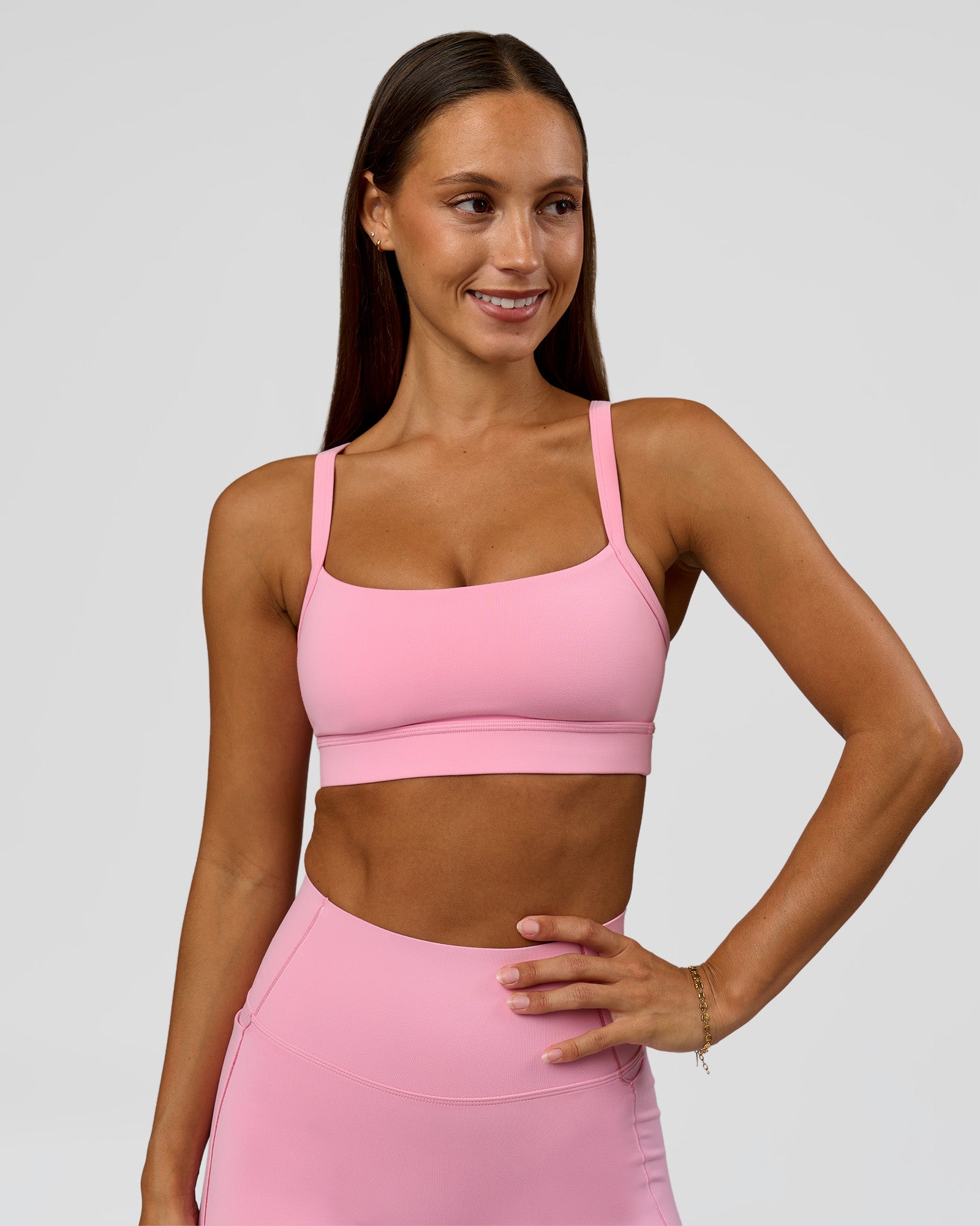 LSKD MOMENTUM SPORTS BRA - PINK ROSE - image 3