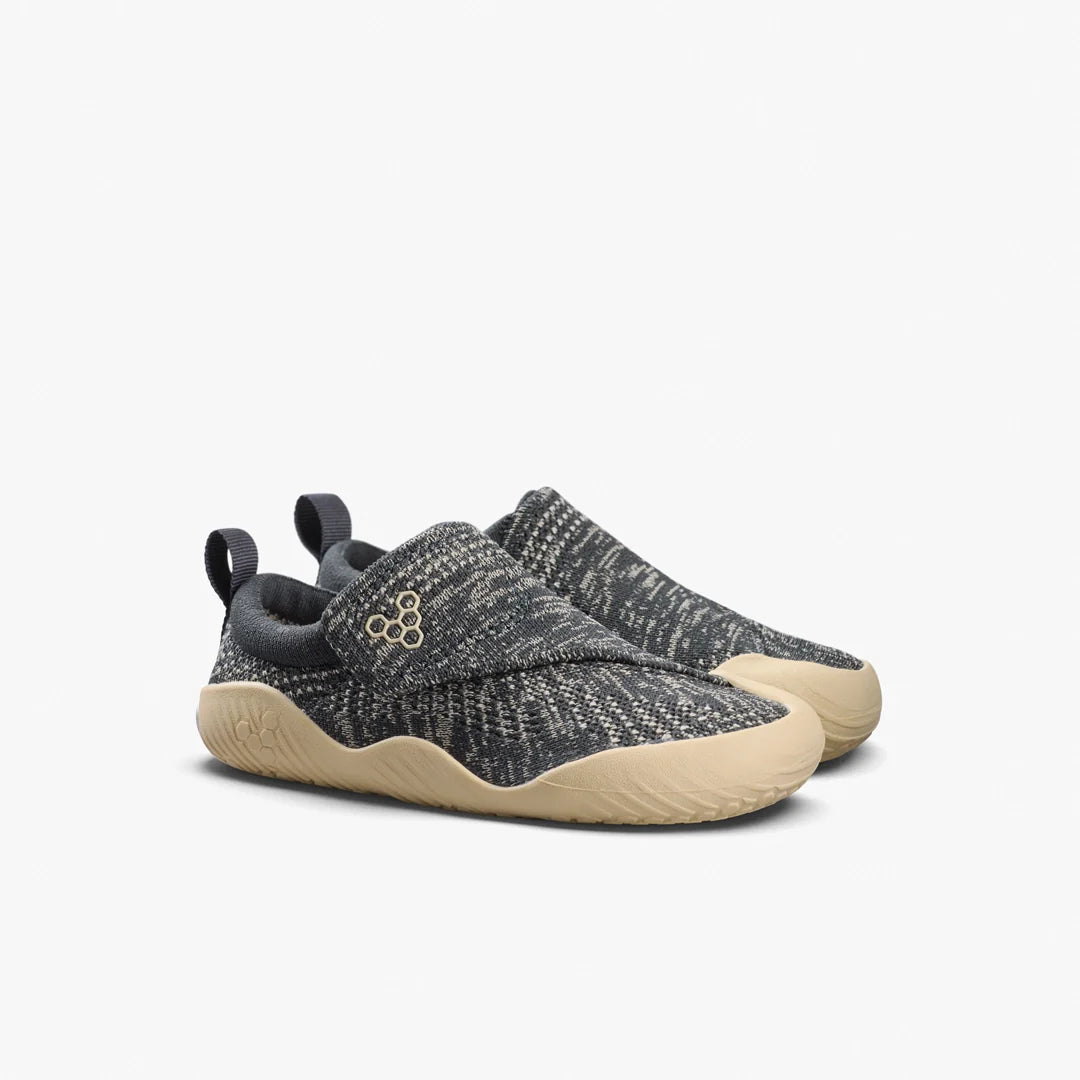 MOTUS KNIT PRE-SCHOOL WOODLAND GREY - Vivobarefoot