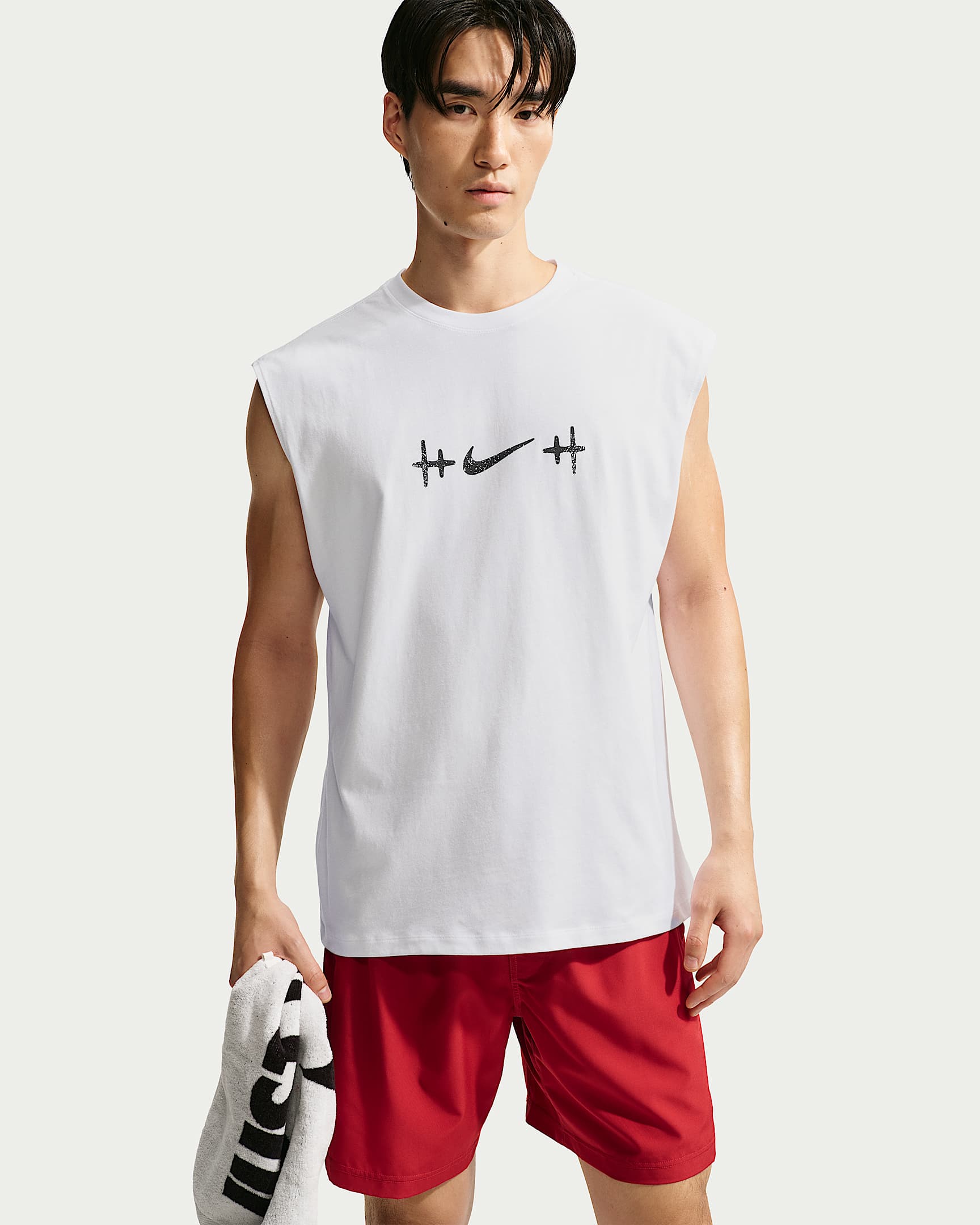 Nike N.A.C. Men's Loose Sleeveless Top - White