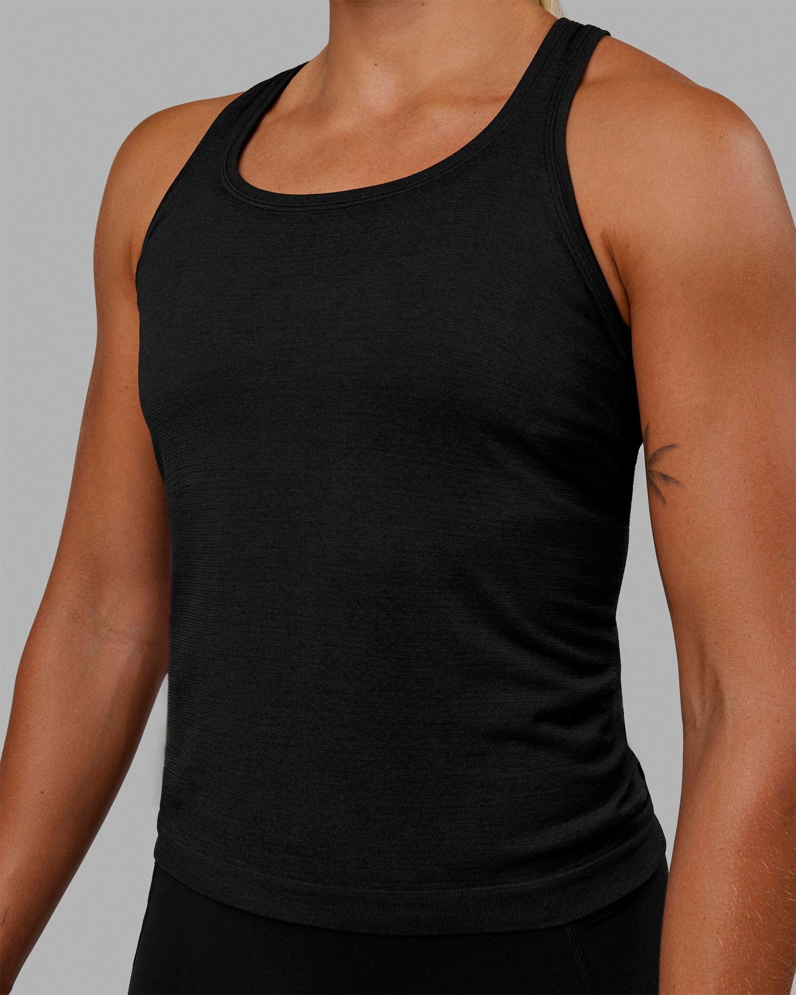 LSKD AEROFLX+ SEAMLESS TANK - BLACK MARL - image 6