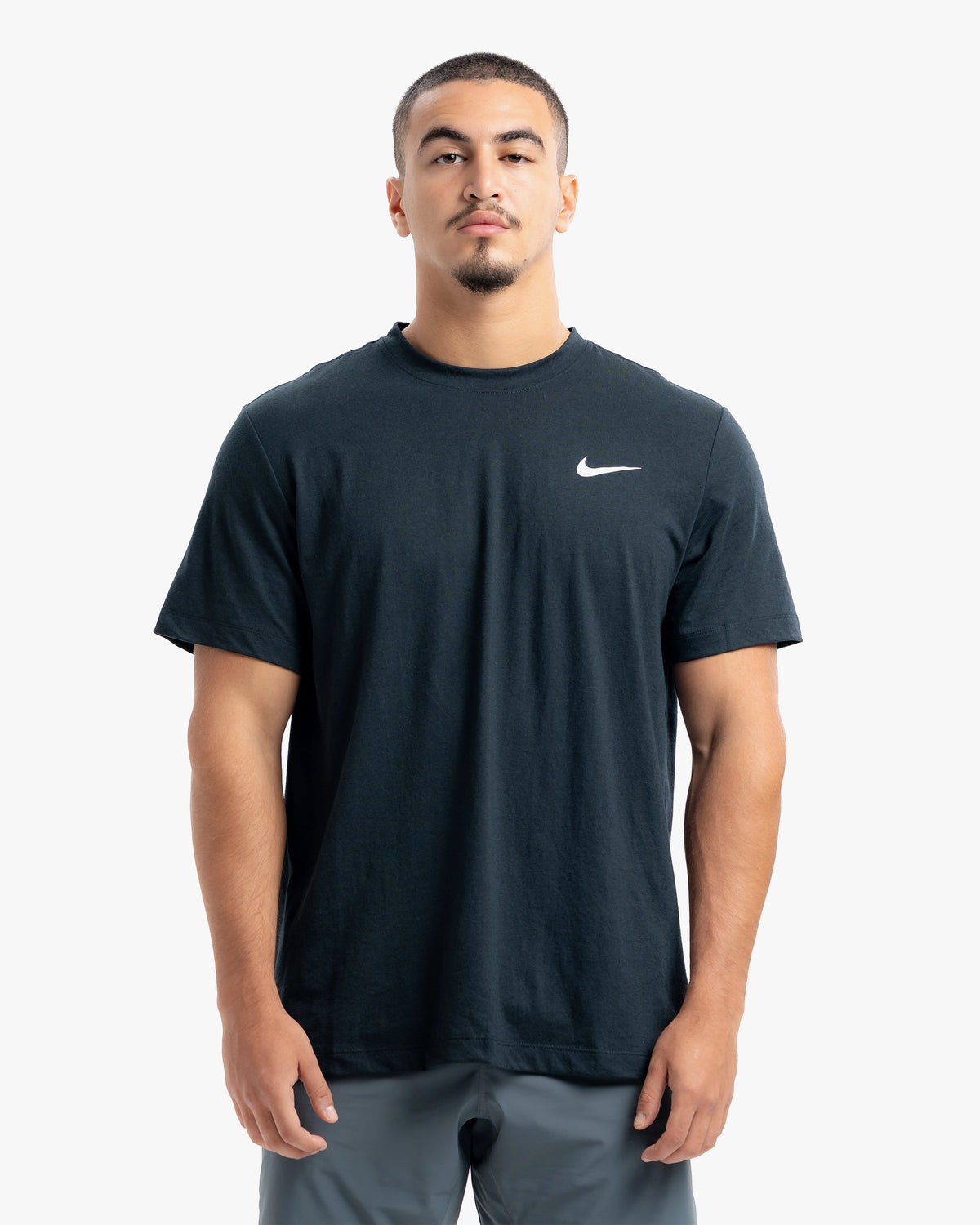 NIKE S&C MEN'S TEE BLACK/WHITE