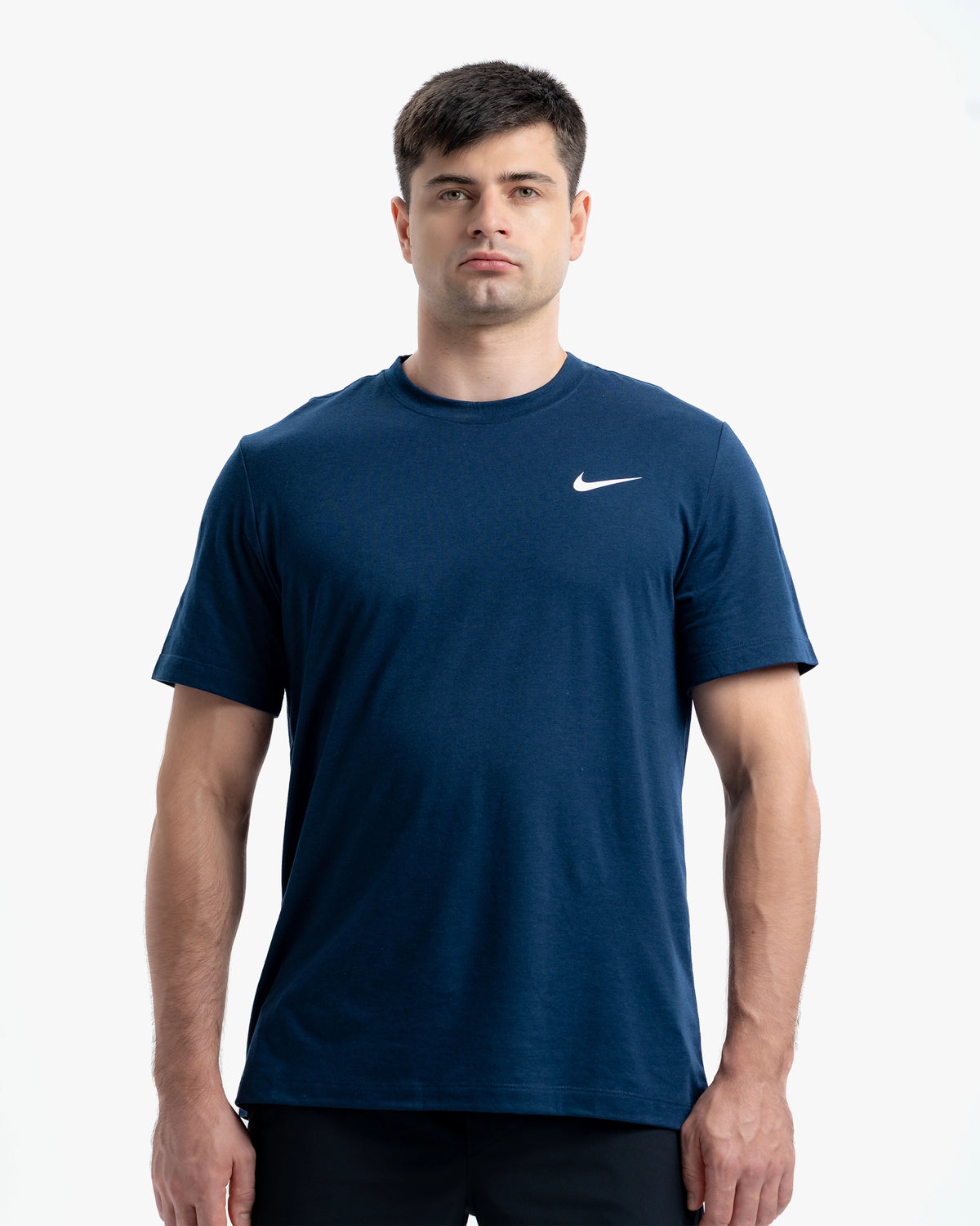 NIKE S&C MEN'S TEE NAVY/WHITE