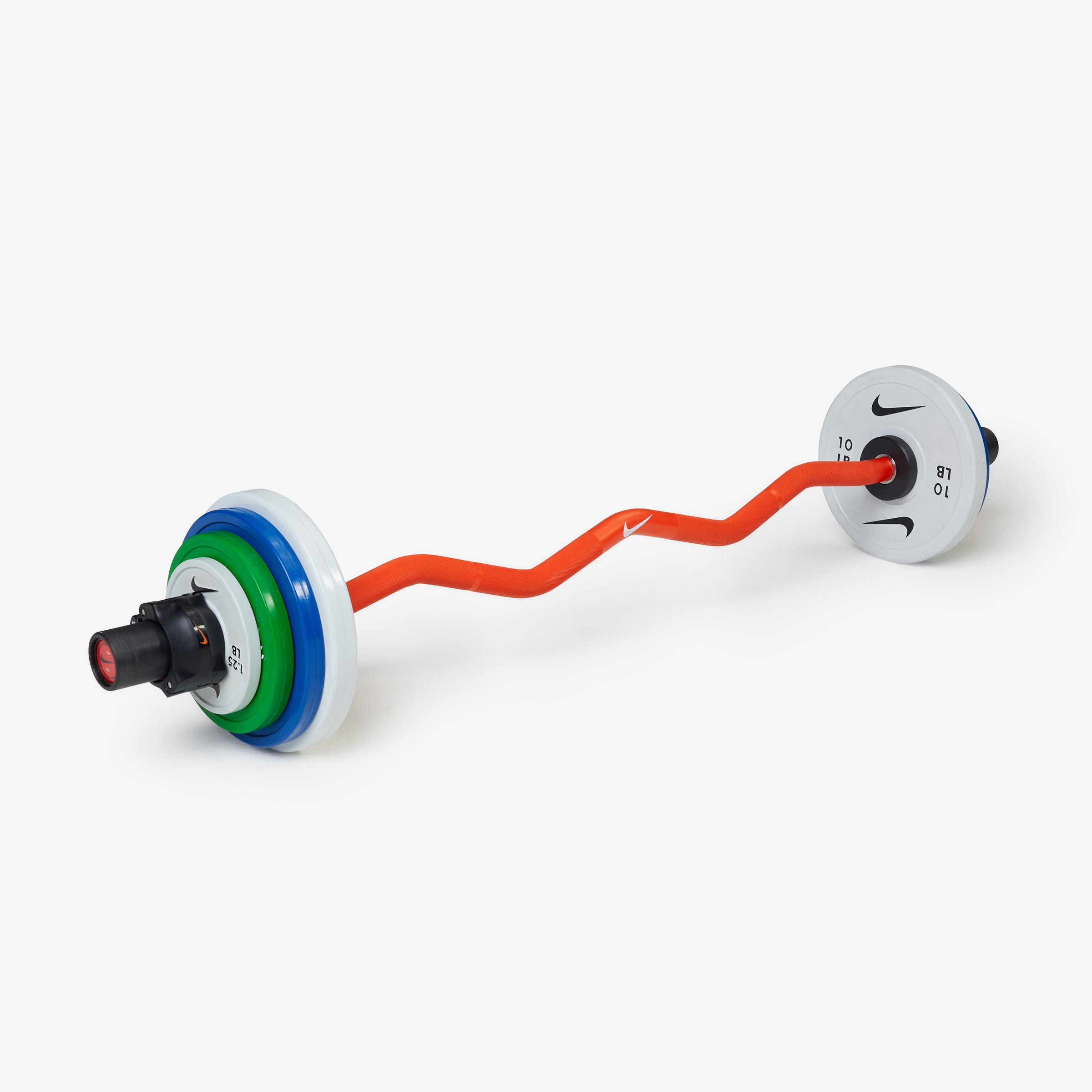 NIKE STRENGTH SHIELD CURL BAR ORANGE