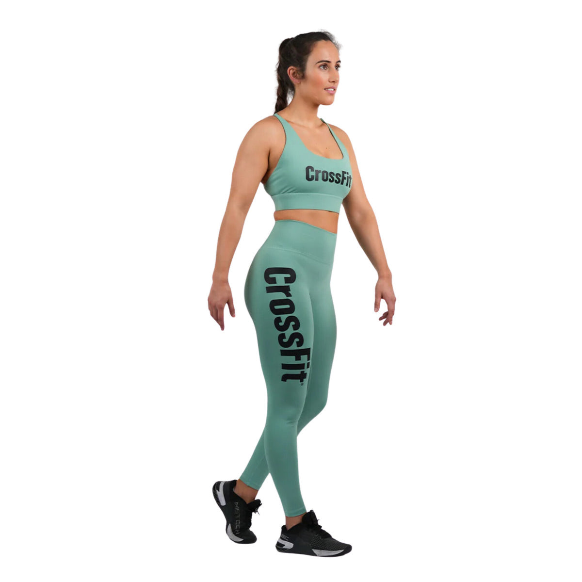 NORTHERN SPIRIT WOMEN GALAXY LEGGINGS GREEN