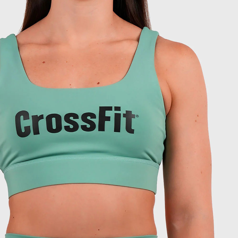 NORTHERN SPIRIT WOMEN LAMBDI SPORTS BRA CROSSFIT GREEN