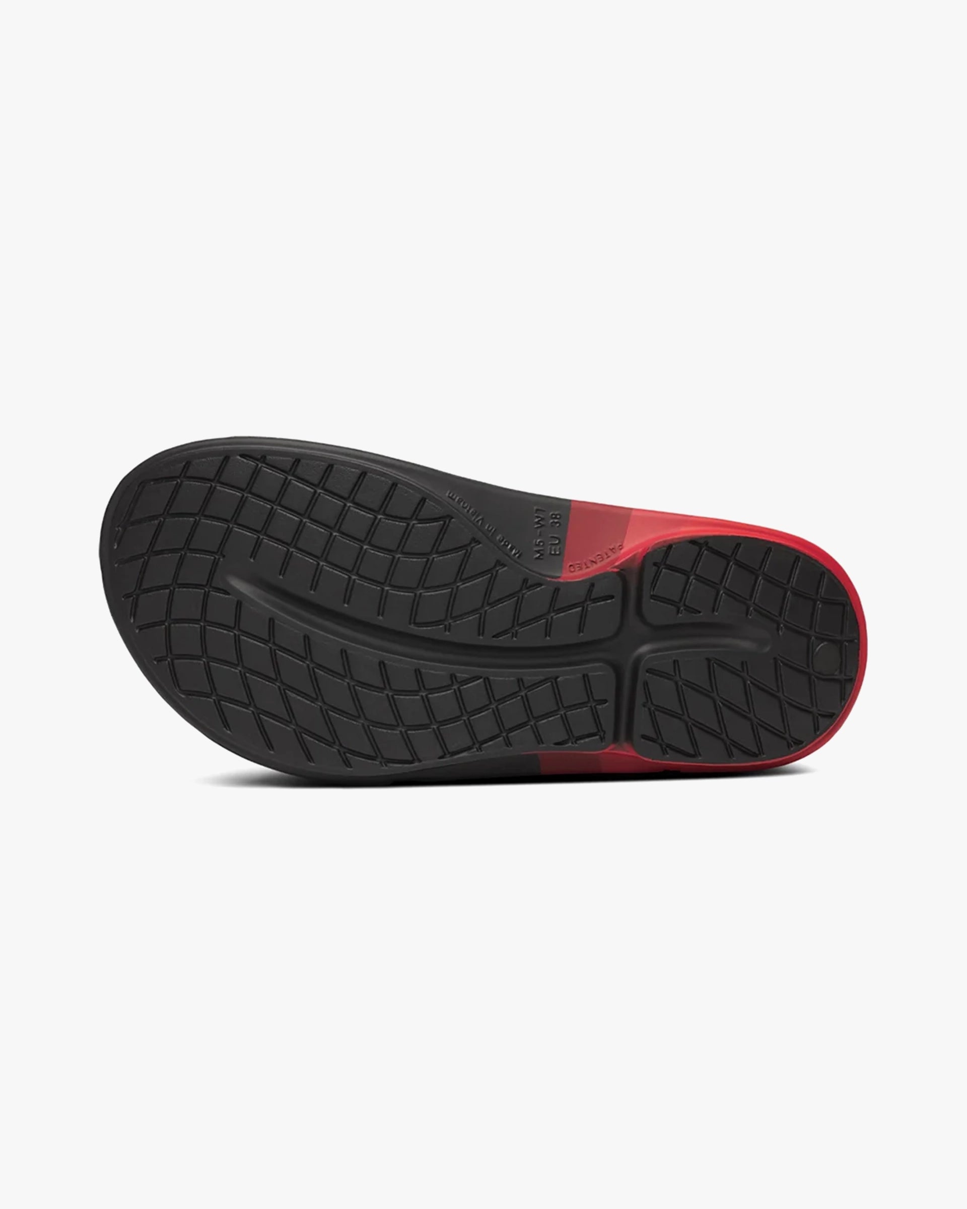 OOFOS UNISEX OOAHH SANDALS - FIRE RALLY