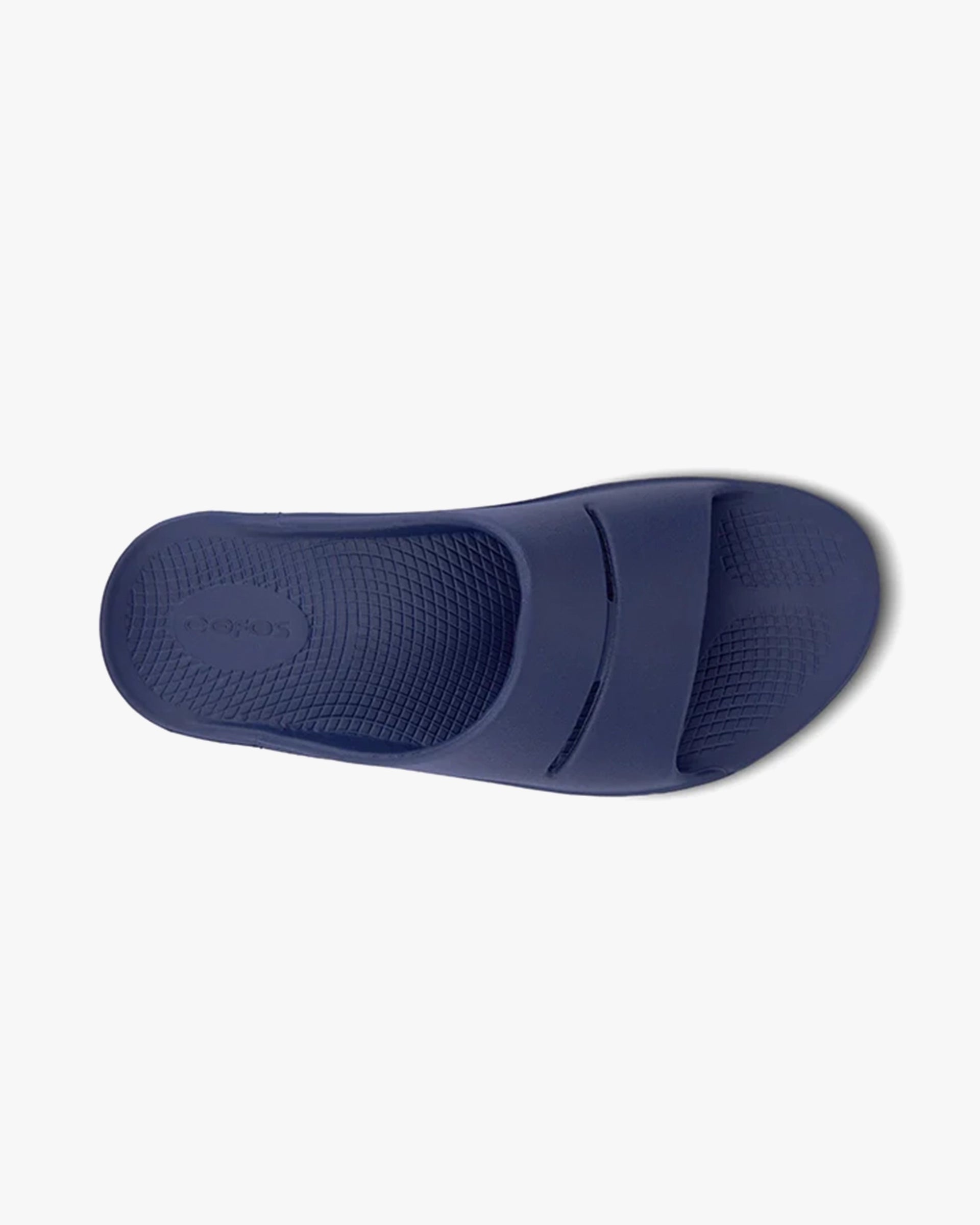 OOFOS UNISEX OOAHH SLIDE SANDALS  - NAVY