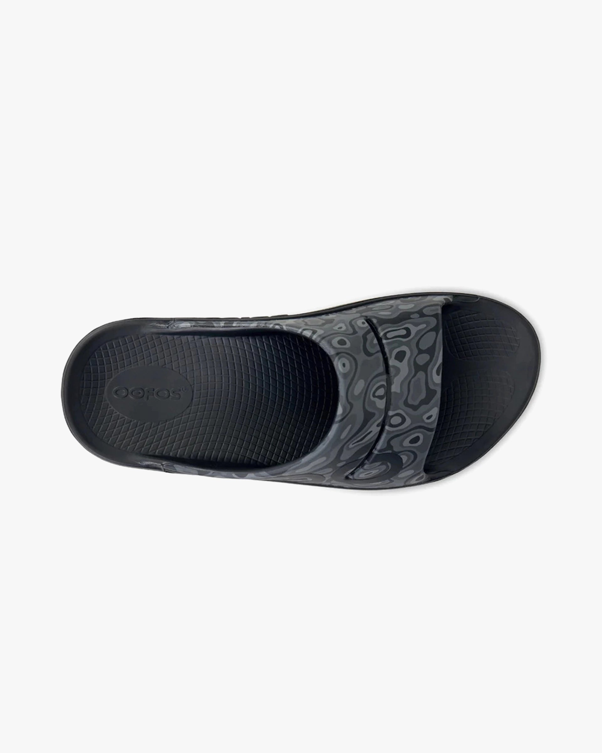 OOFOS UNISEX OOAHH SPORTS FLEX SANDALS - Black Water Camo