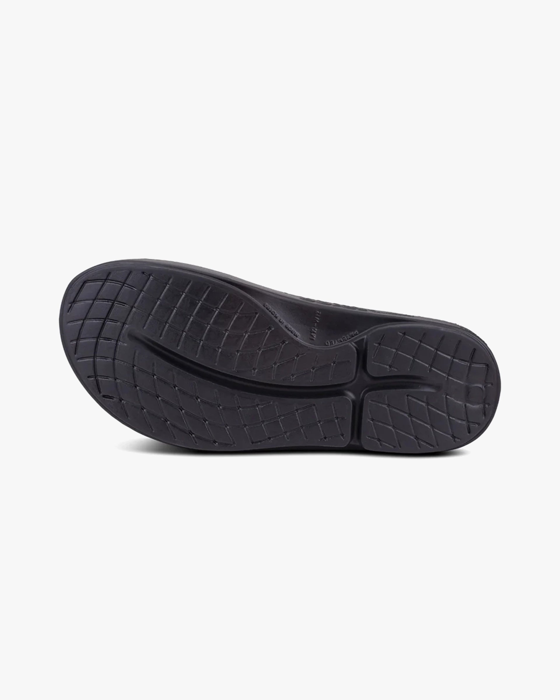 OOFOS UNISEX OOAHH SPORTS FLEX SANDALS - MATTE BLACK