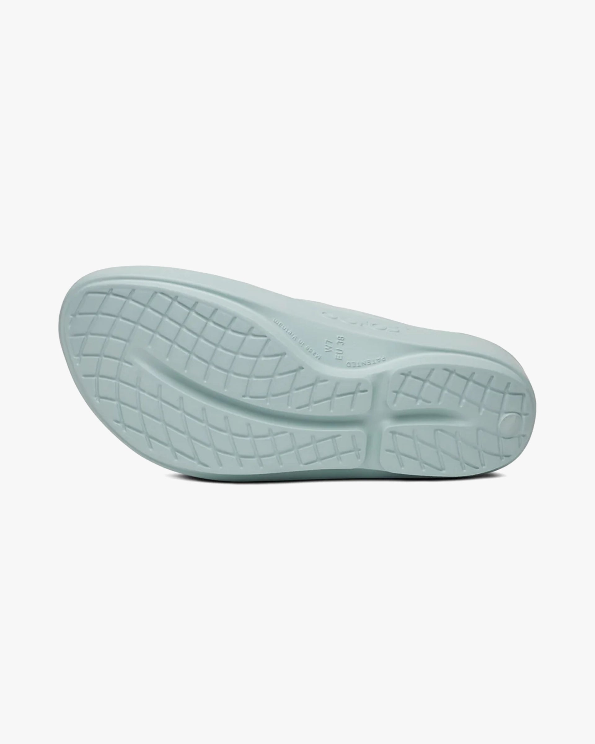OOFOS UNISEX OOLALA THONG SPORTS SANDALS - MIST