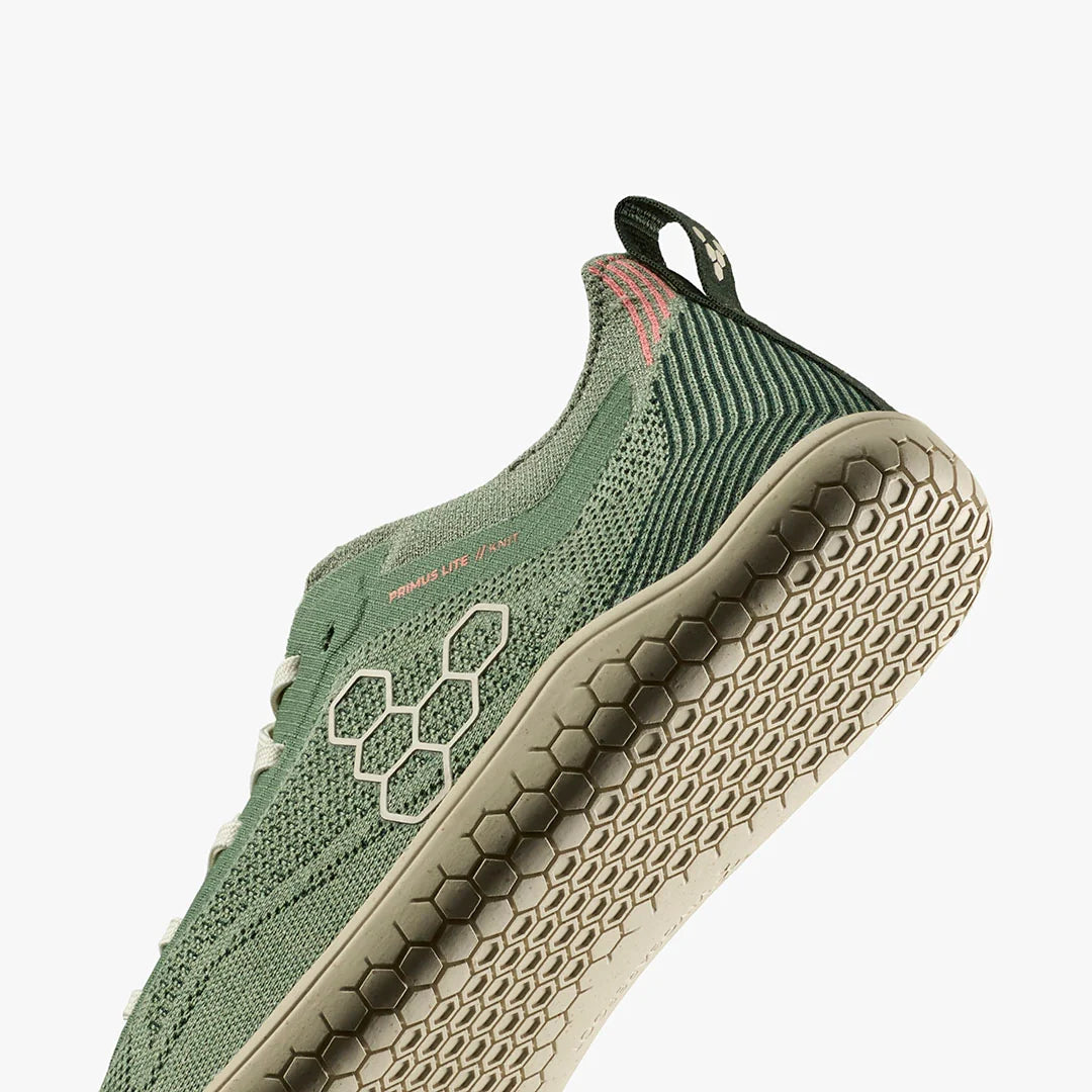 PRIMUS LITE KNIT NATURAL WOMENS DUSTY GREEN - Vivobarefoot