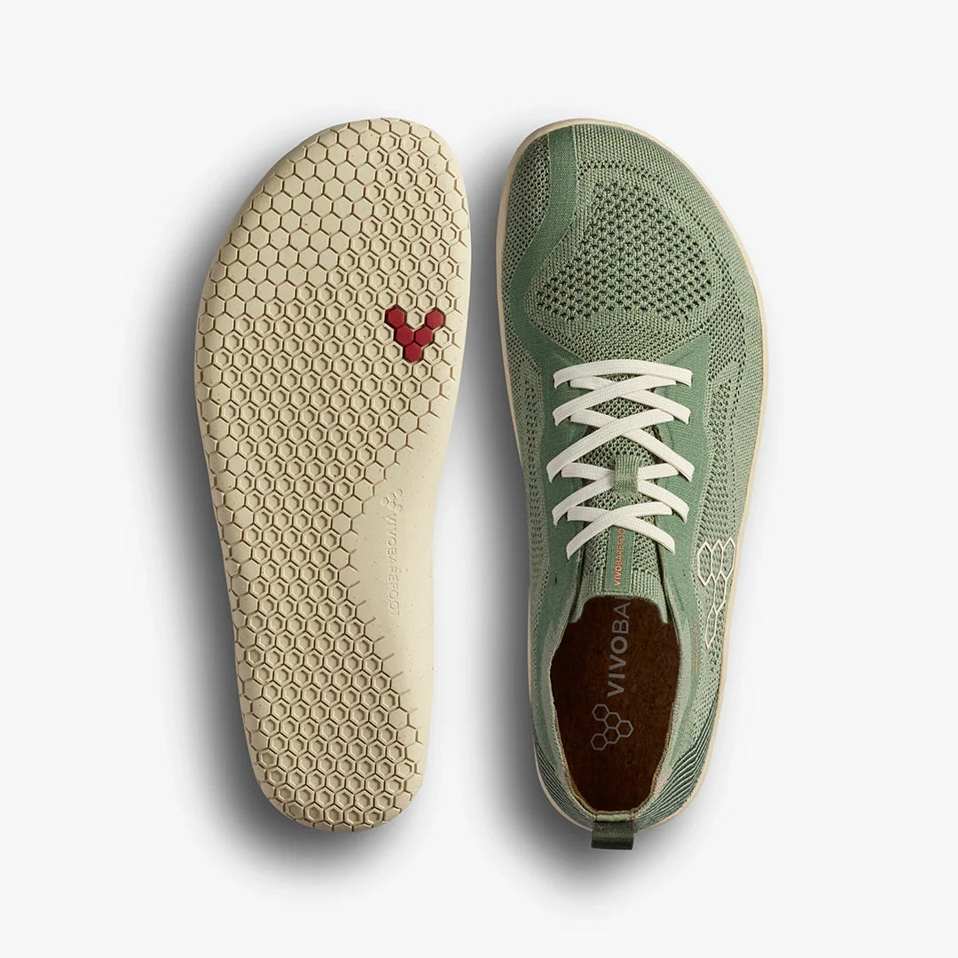 PRIMUS LITE KNIT NATURAL WOMENS DUSTY GREEN - Vivobarefoot