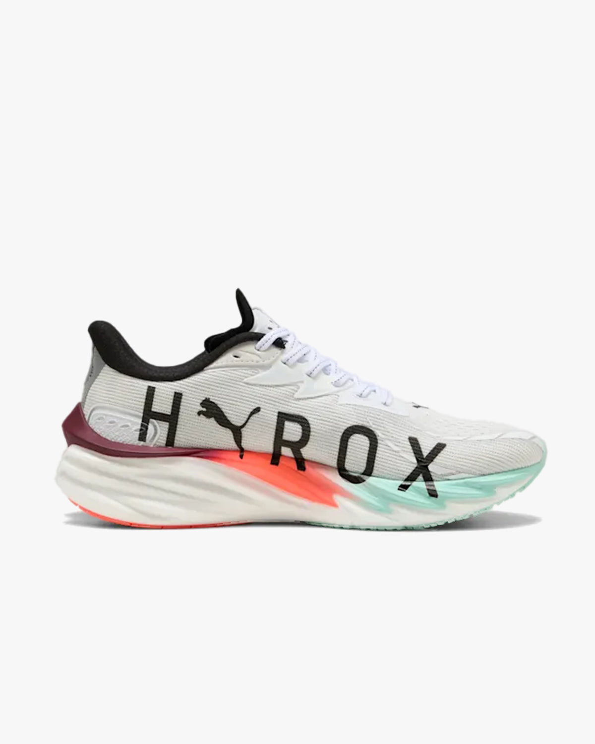 PUMA VELOCITY NITRO 4 HYROX WHITE MINT/GLOWING RED