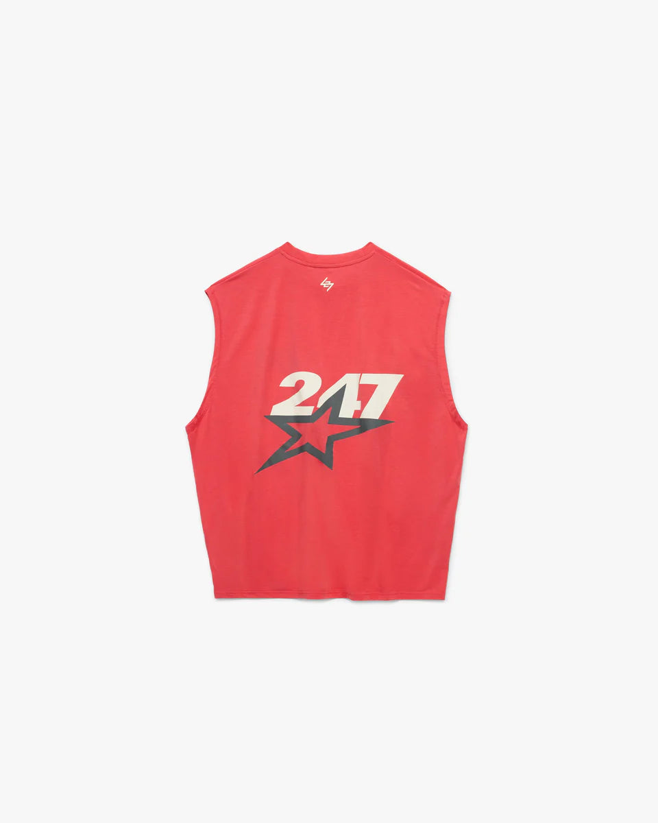 247 STAR OS TANK RACING RED