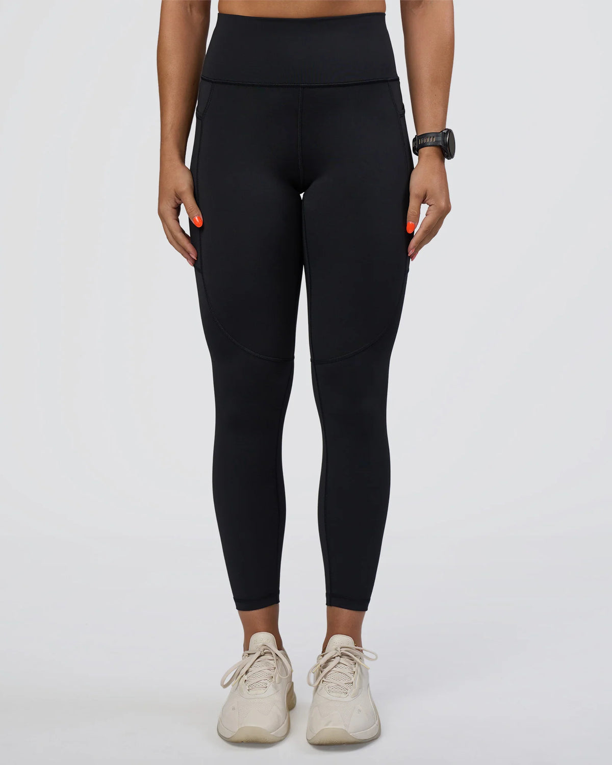 REP ULTRA HIGH-RISE 7/8 LEGGING POCKETS BLACK-ULTRA FUCHSIA