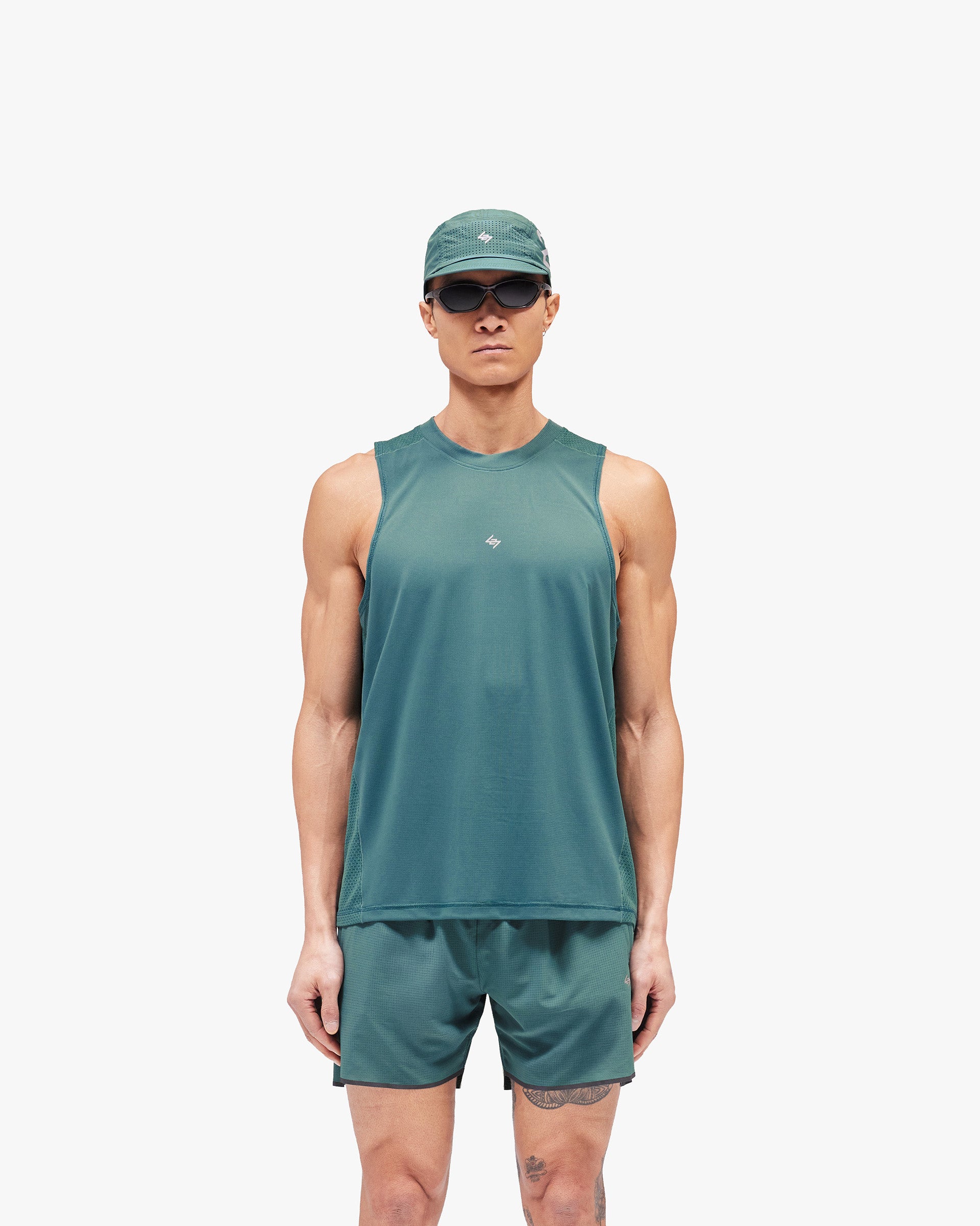 247 Numbers Vest - Teal - Image 3