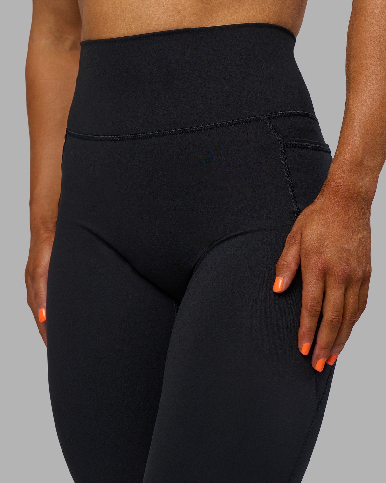 LSKD FUSION ULTRA HIGH-RISE FULL LENGTH LEGGING POCKETS - BLACK - image 13