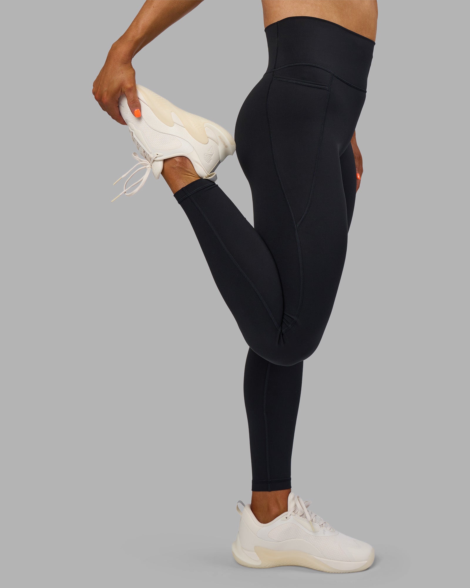 LSKD FUSION ULTRA HIGH-RISE FULL LENGTH LEGGING POCKETS - BLACK - image 9