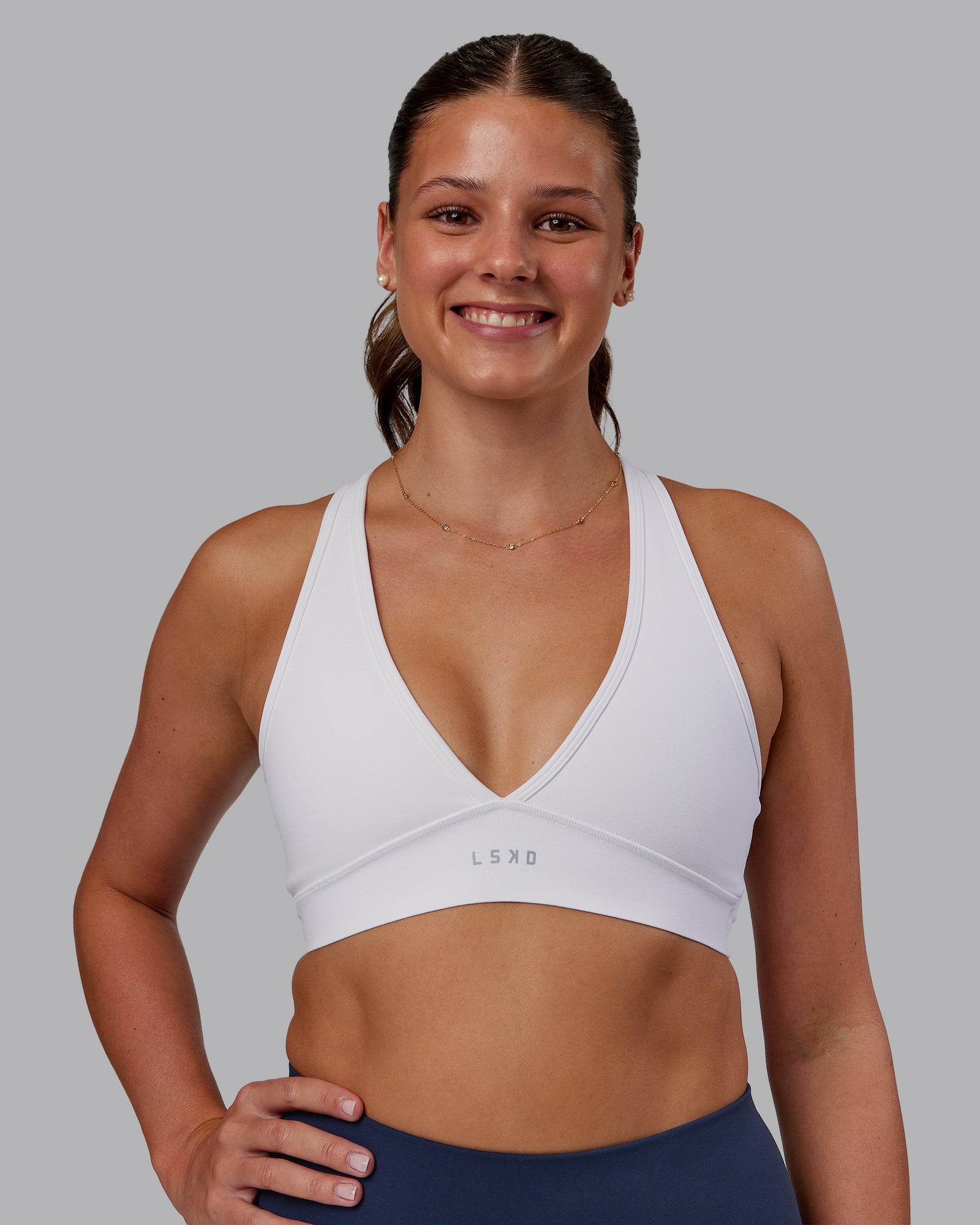 LSKD STAMINA SPORTS BRA - WHITE - image 16