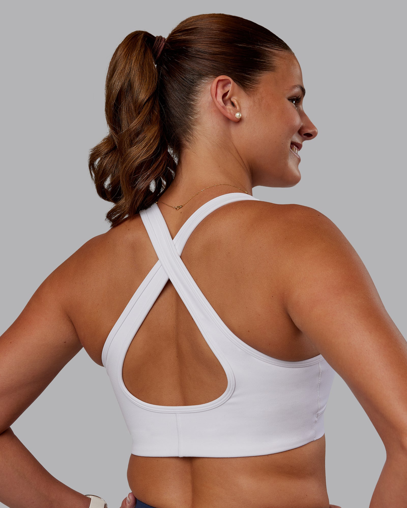 LSKD STAMINA SPORTS BRA - WHITE - image 17