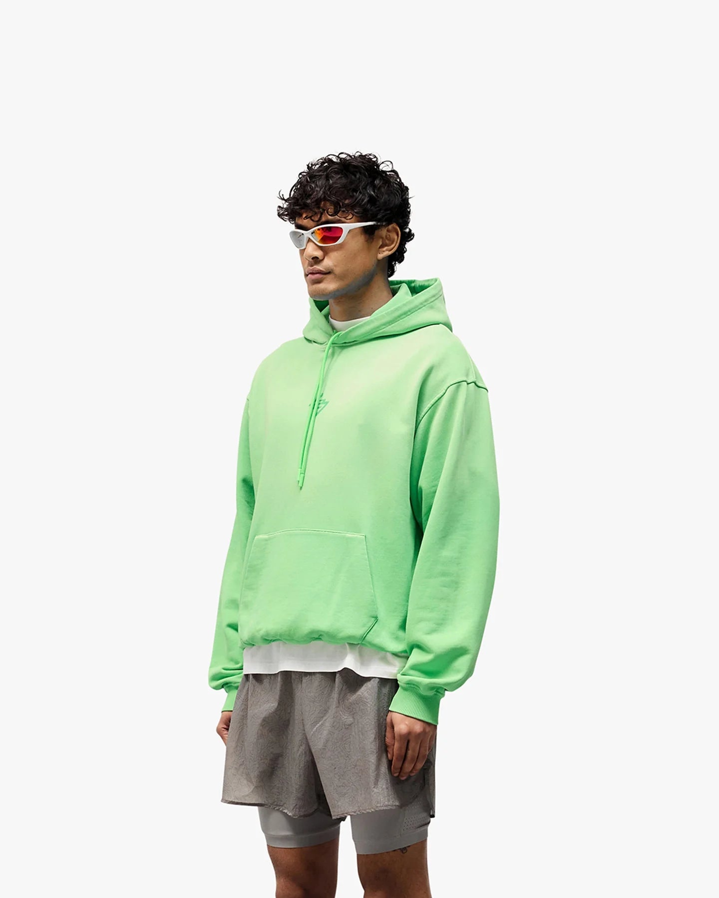 247 MOTION OVERSIZED HOOD SPEED GREEN
