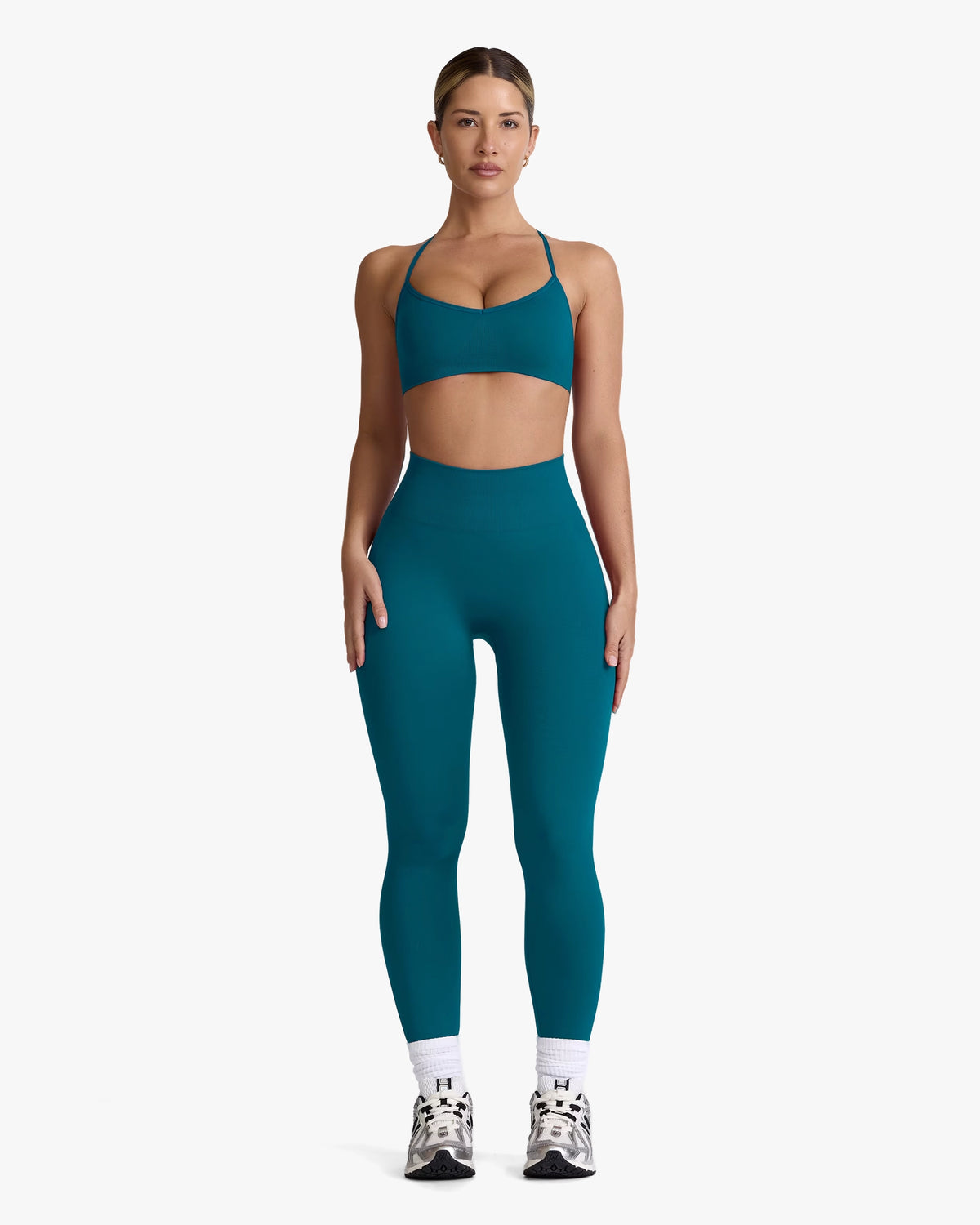 SUPER SCULPT SEAMLESS LEGGINGS TEAL