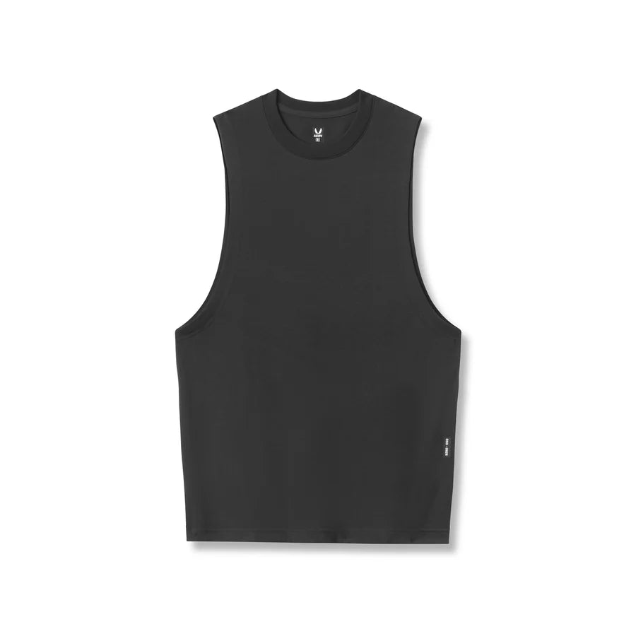 SUPIMA® MUSCLE TANK-BLACK
