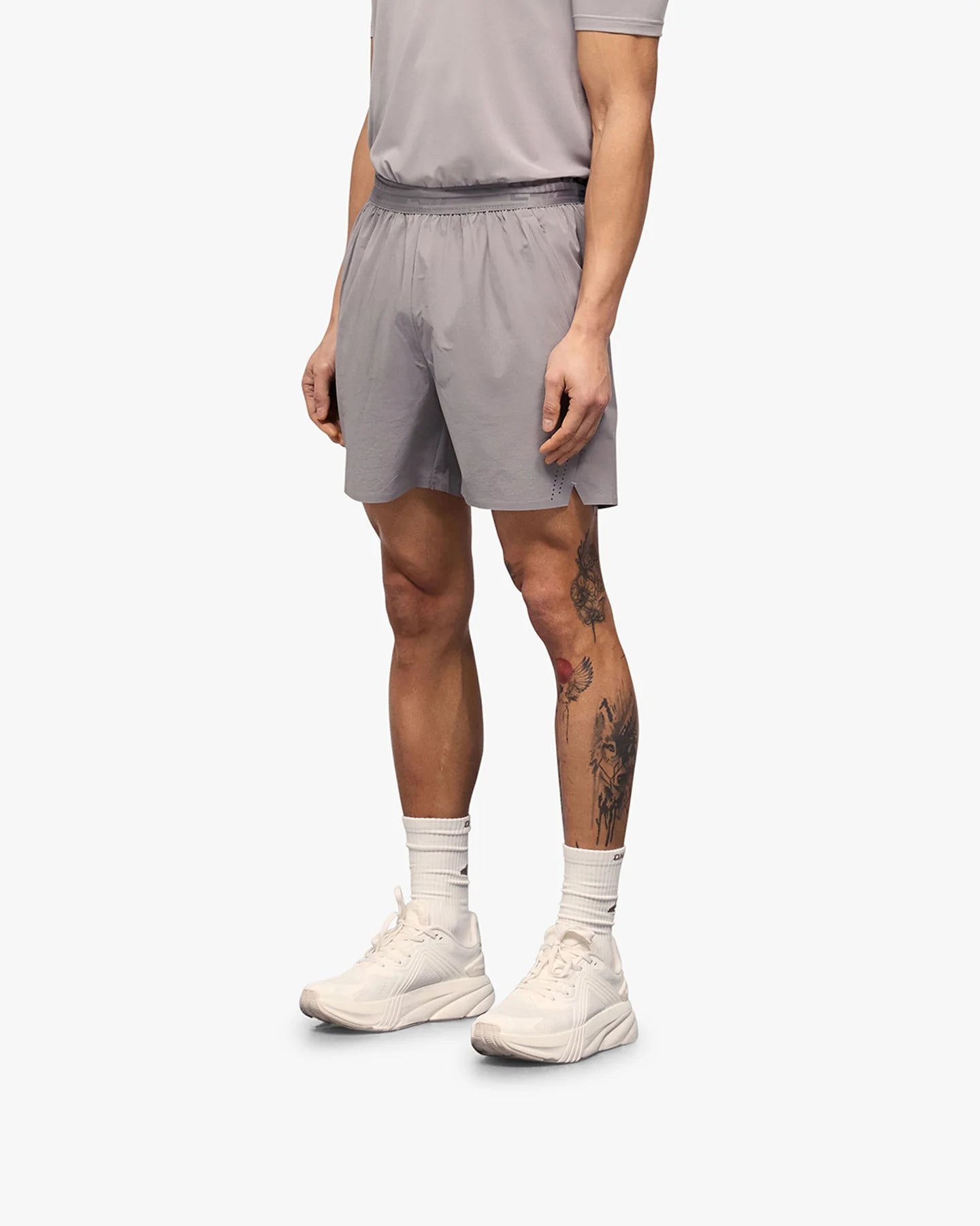 247 TRAINING SHORT TITANIUM