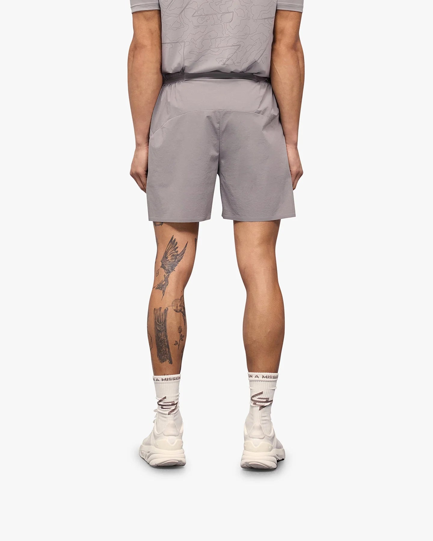 247 TRAINING SHORT TITANIUM