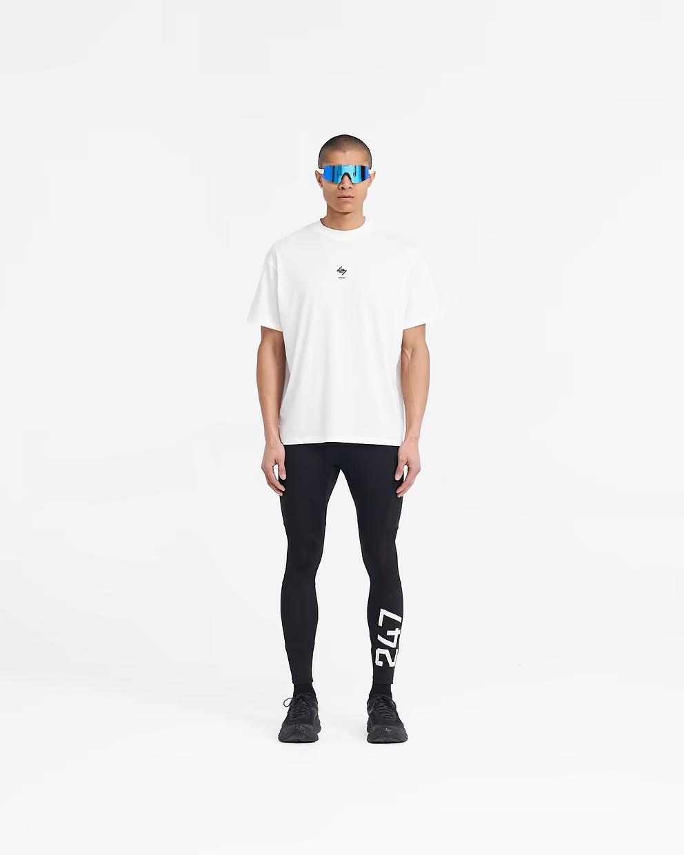 247 OVERSIZED T-SHIRT FLAT WHITE