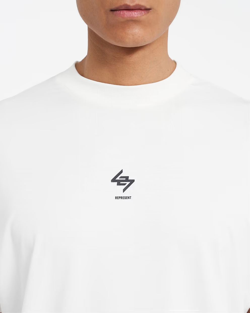247 OVERSIZED T-SHIRT FLAT WHITE