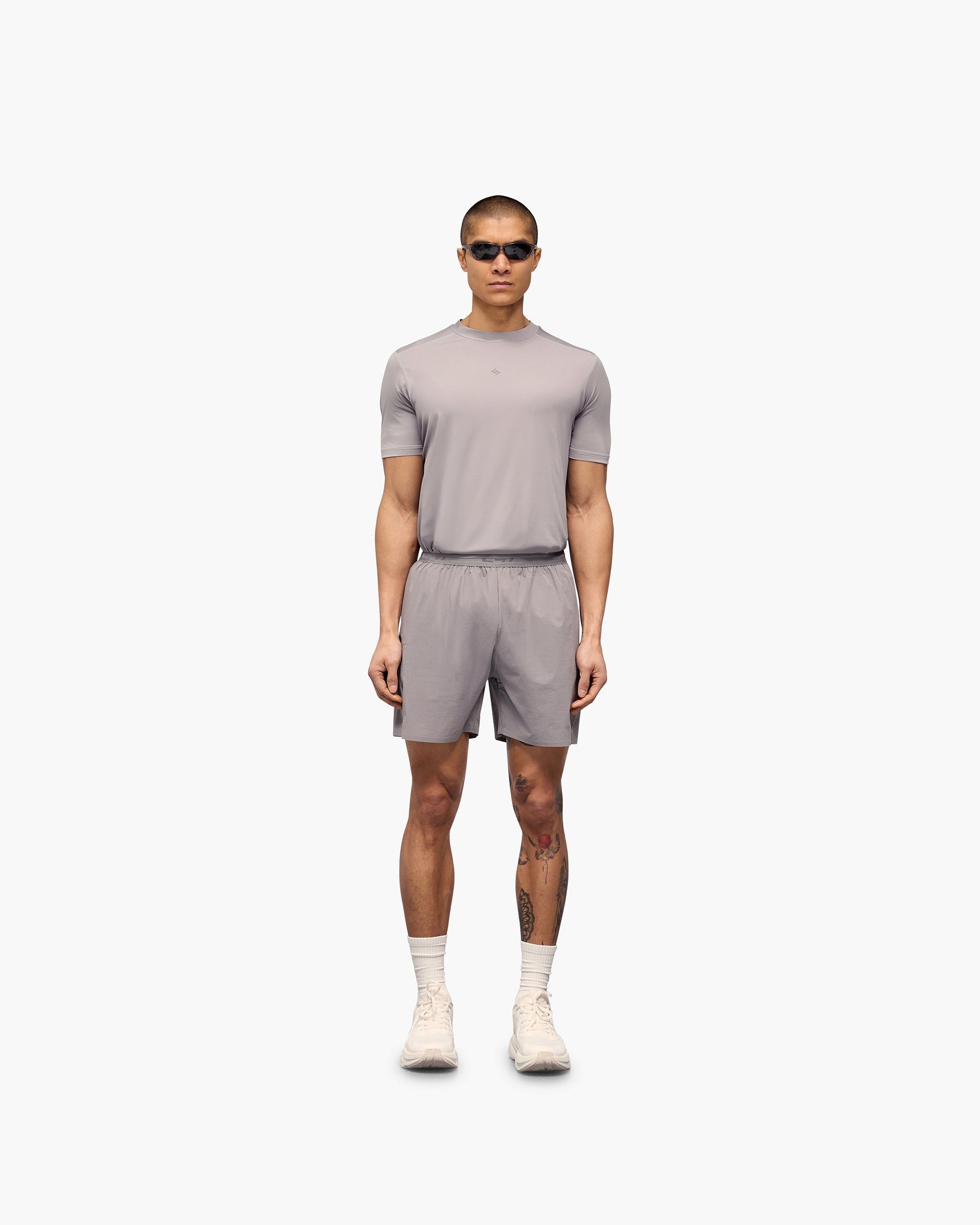 247 TRAINING SHORT TITANIUM