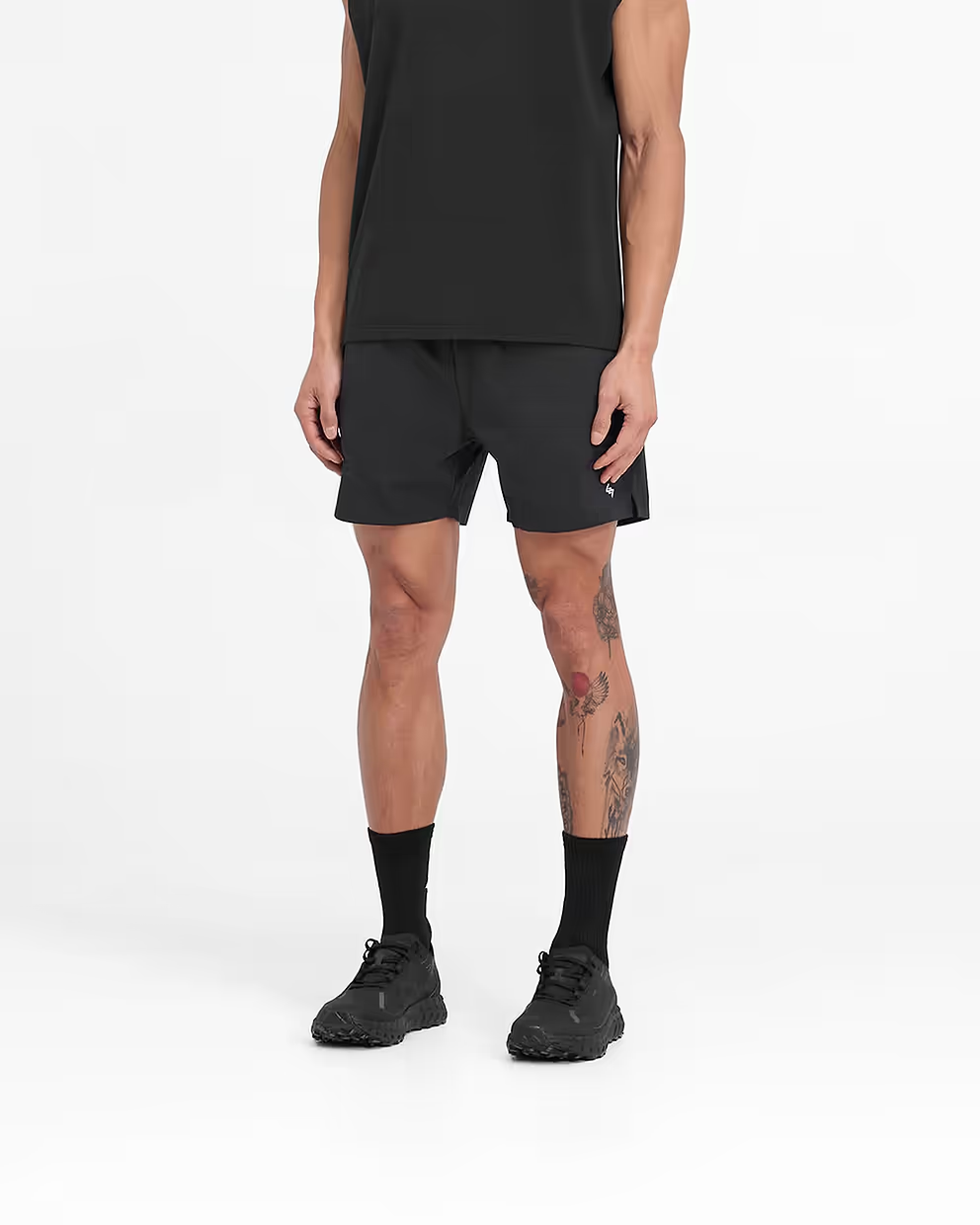 247 FUSED SHORTS BLACK