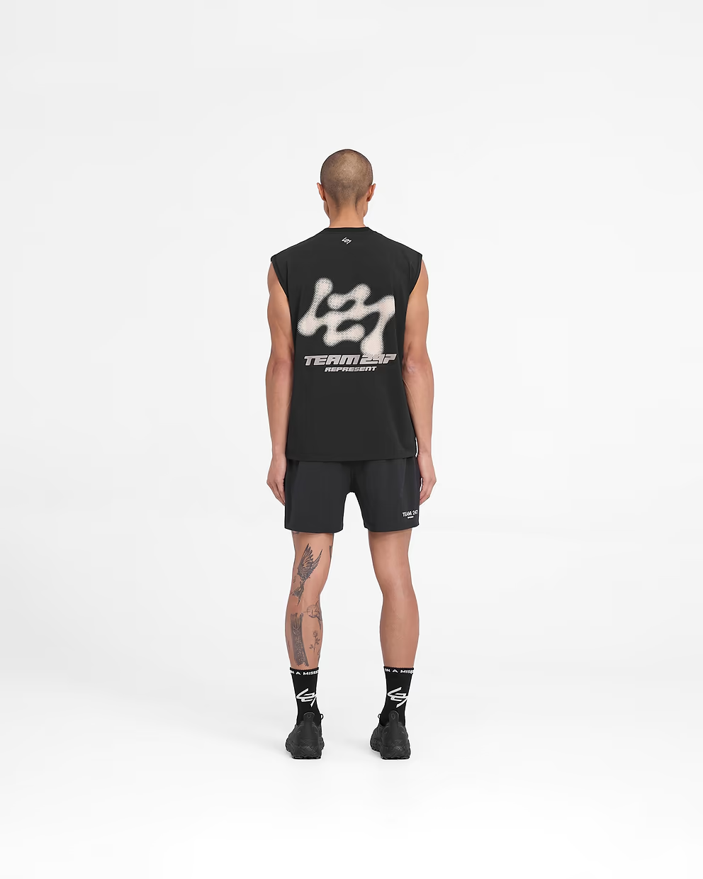 247 FUSED SHORTS BLACK