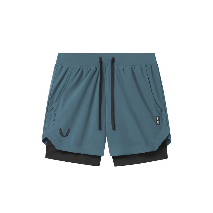 TETRA-LITE® 5" LINER SHORT-STORM "WINGS"/BLACK