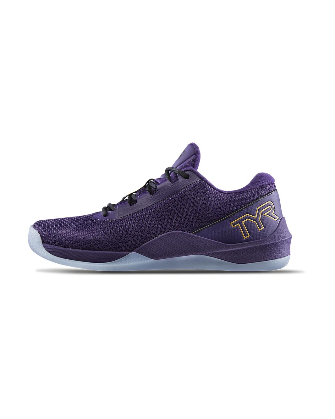 TYR MENS ELITE SPORTS SHOES PURPLE GOLD