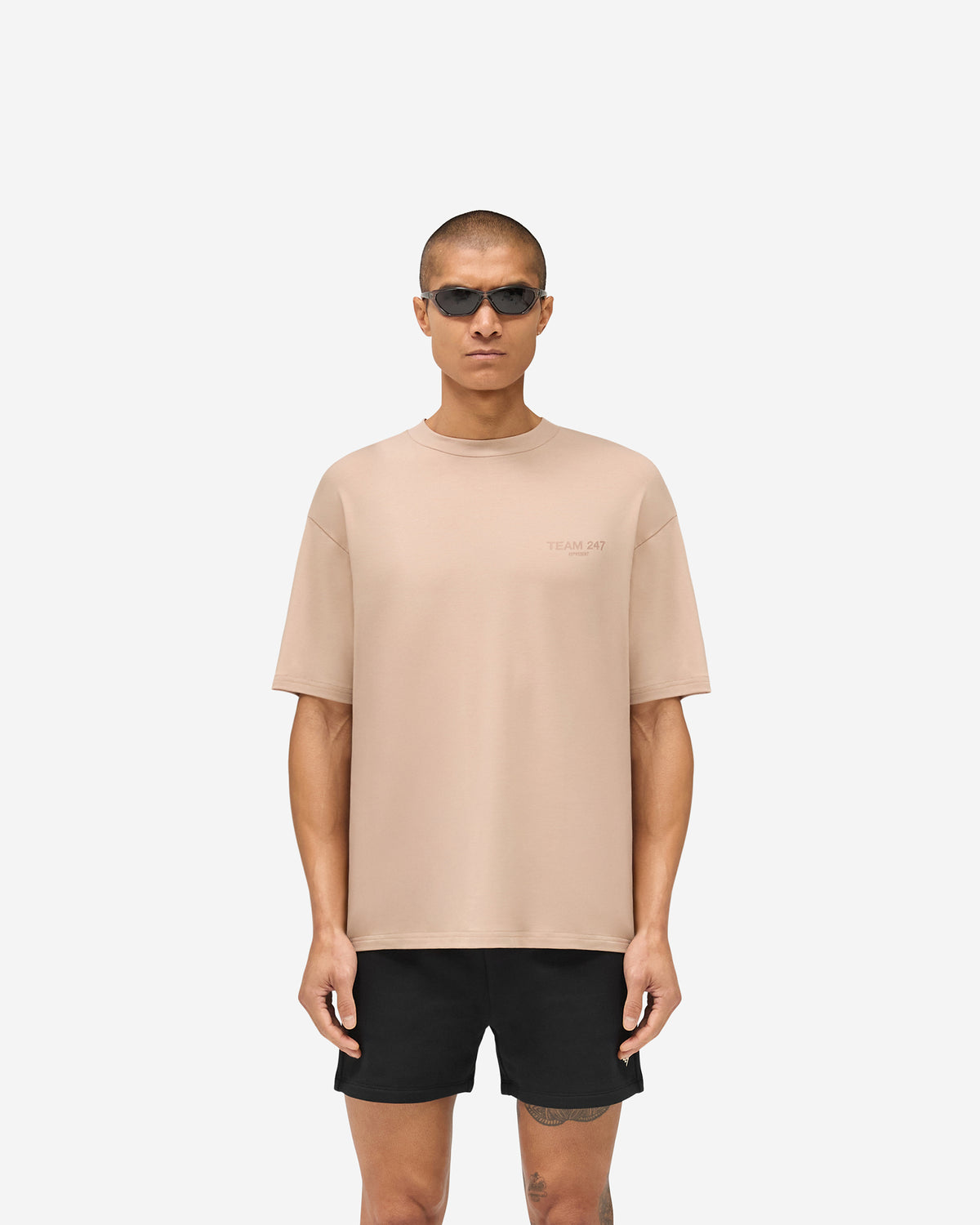 247  OVERSIZED TEE CLAY