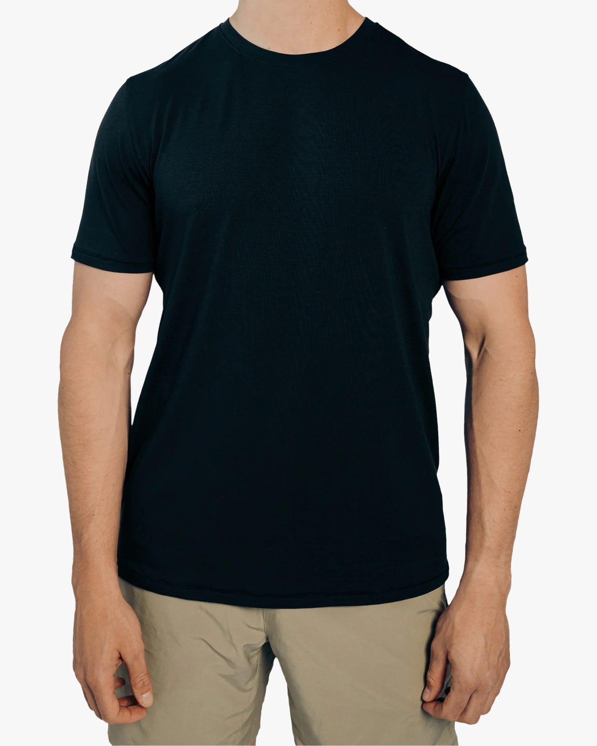 WOE MEN'S M TEE PERSIST BLACK