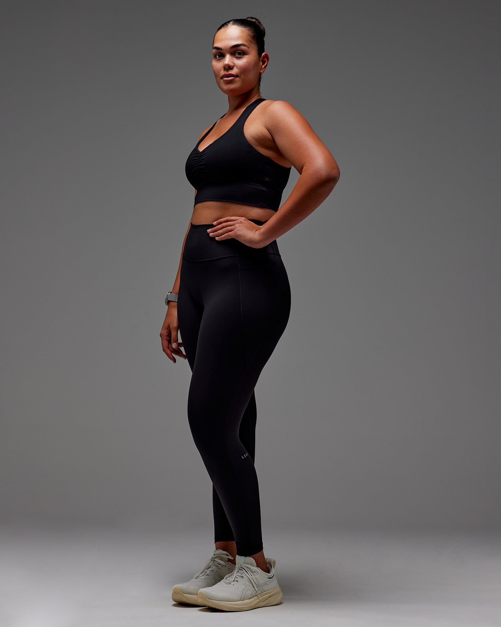 LSKD FUSION ULTRA HIGH-RISE FULL LENGTH LEGGING POCKETS - BLACK - image 20