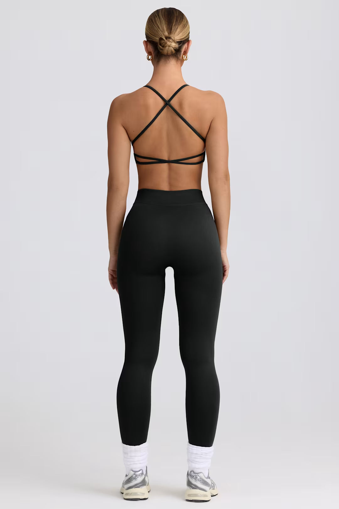 BO&TEE SUPER SCULPT SEAMLESS HIGH-WAIST LEGGINGS ASH