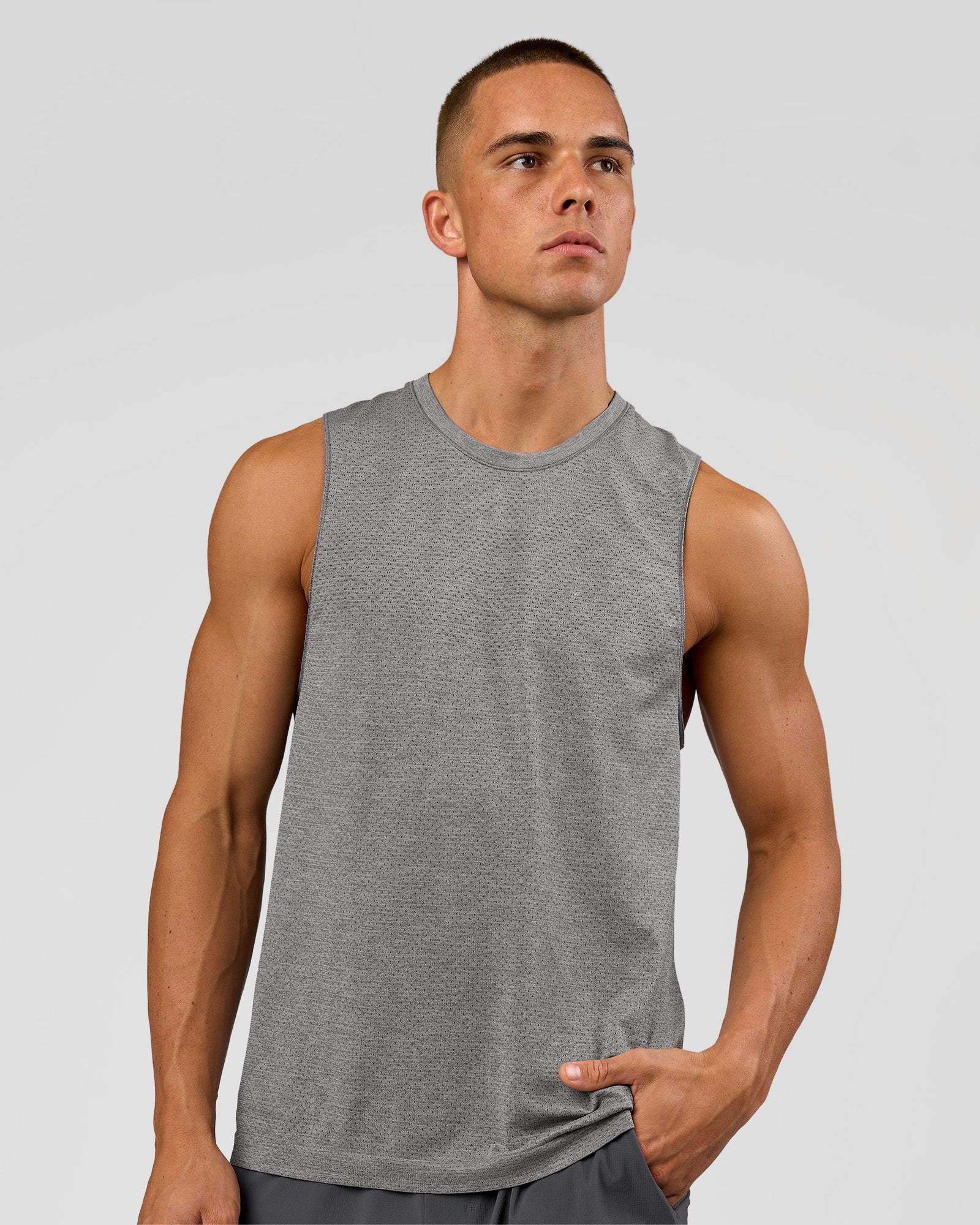 LSKD AEROFLX+ SEAMLESS MUSCLE TANK - DARK STORM-ALLOY - image 6