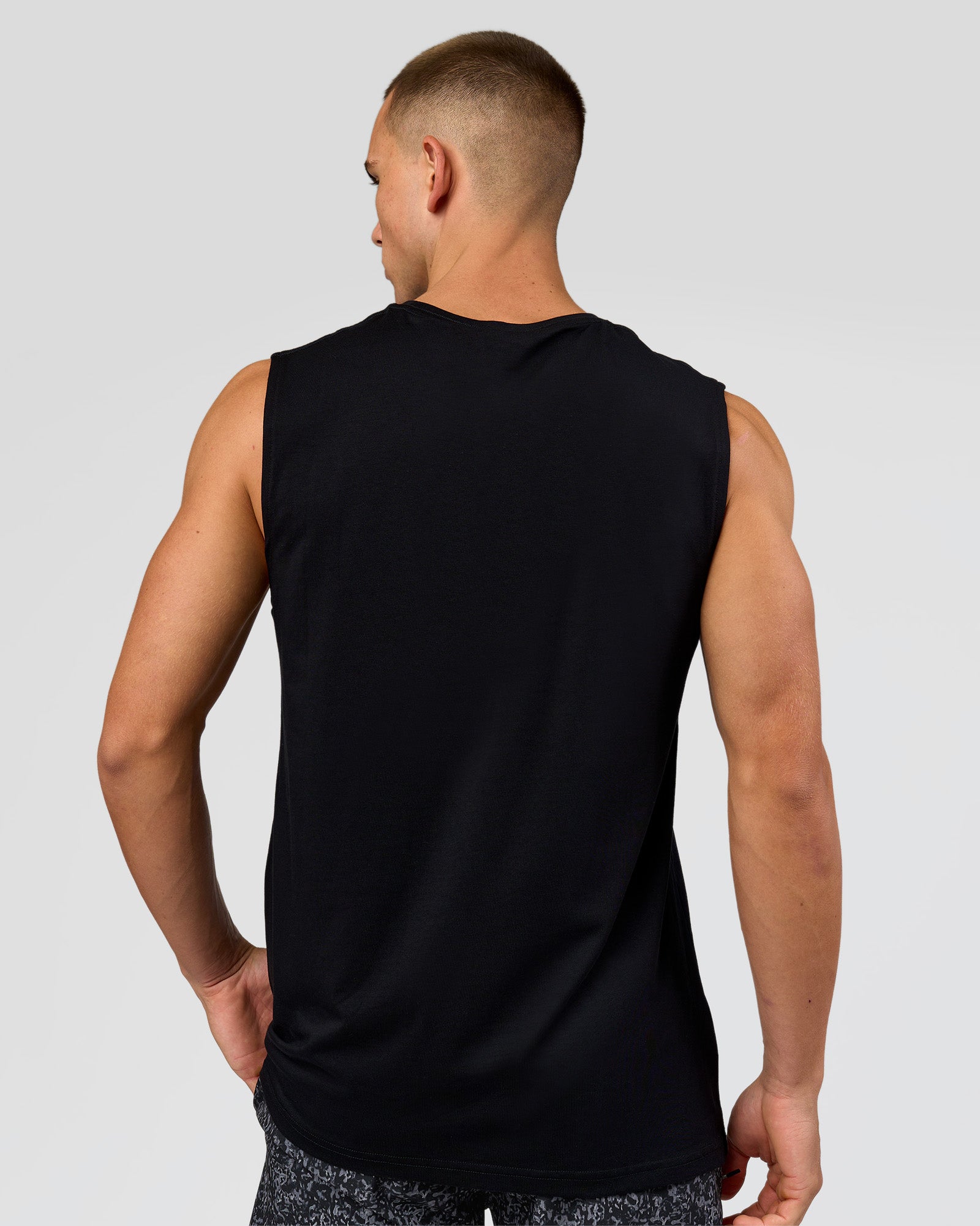 LSKD BASE FLXCOTTON TANK - BLACK - image 2