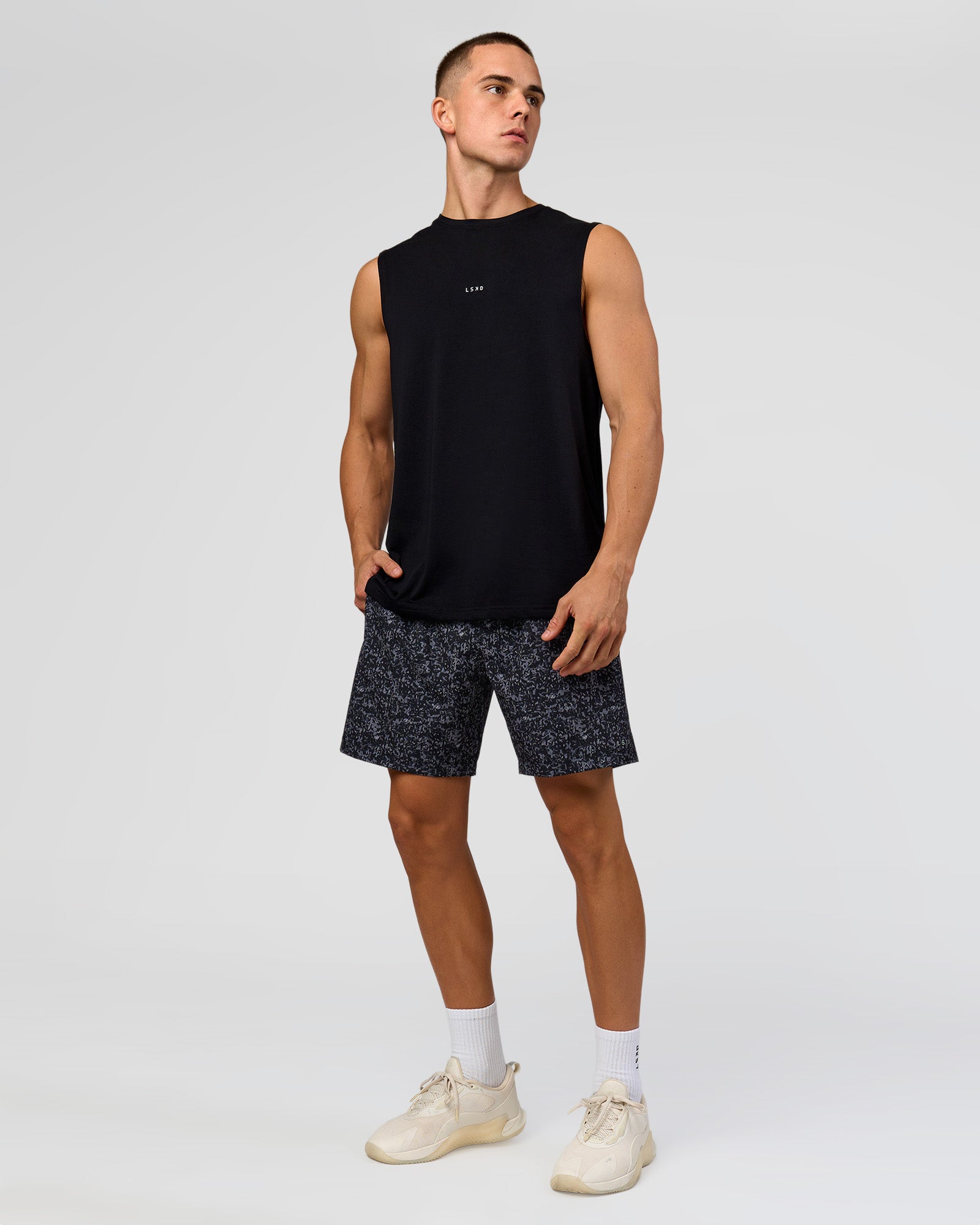 LSKD BASE FLXCOTTON TANK - BLACK - image 5