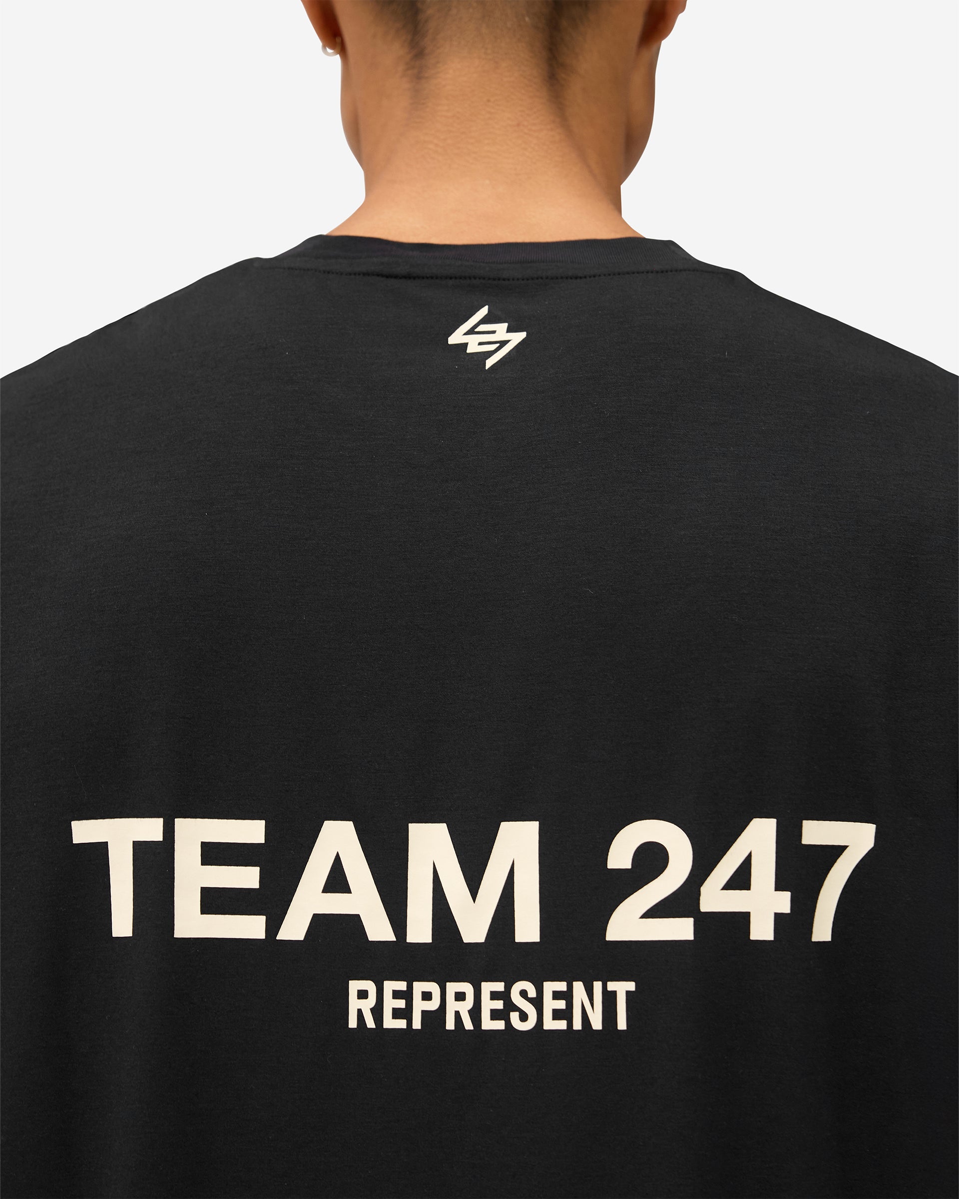Team 247 Oversized Tank - Jet Black - Image 6