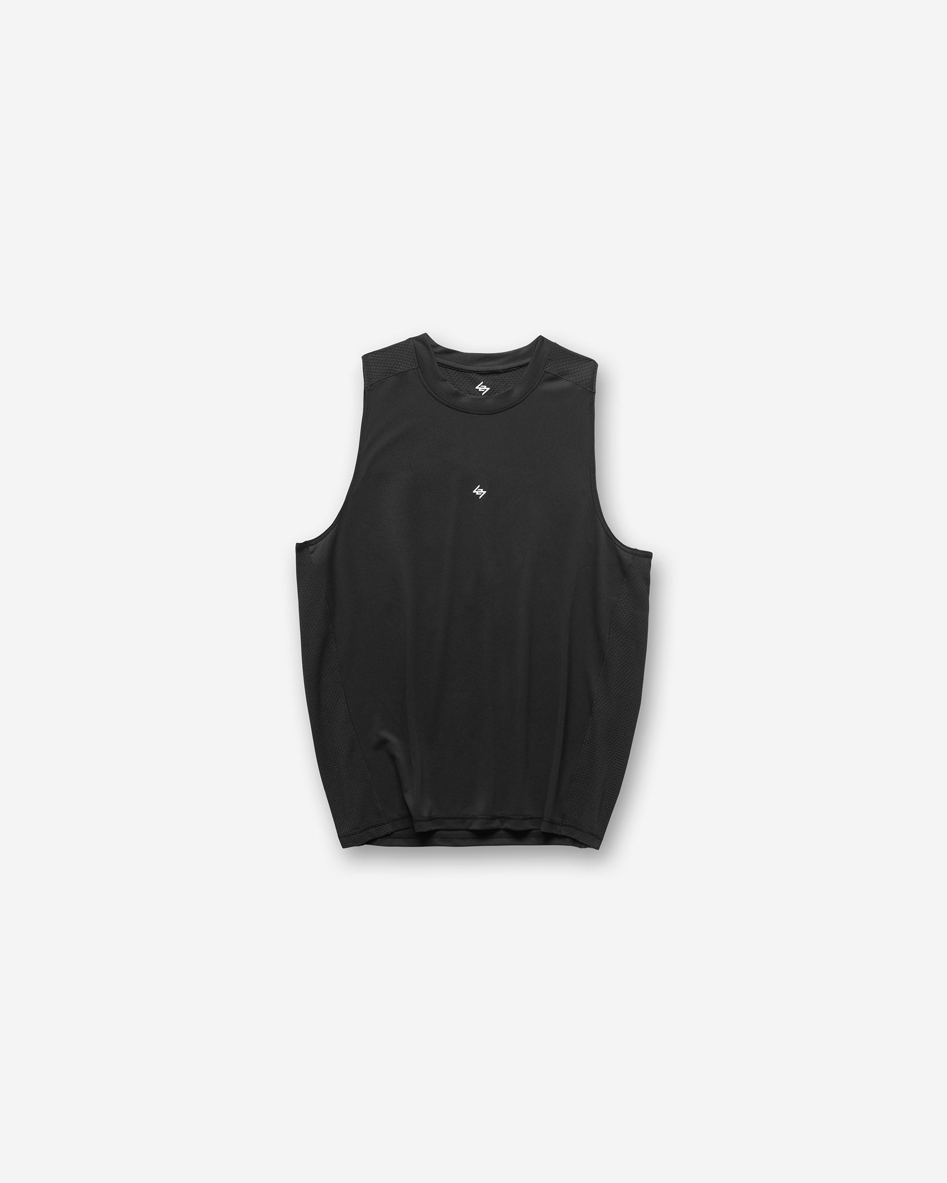 247 Numbers Vest - Jet Black - Image 1